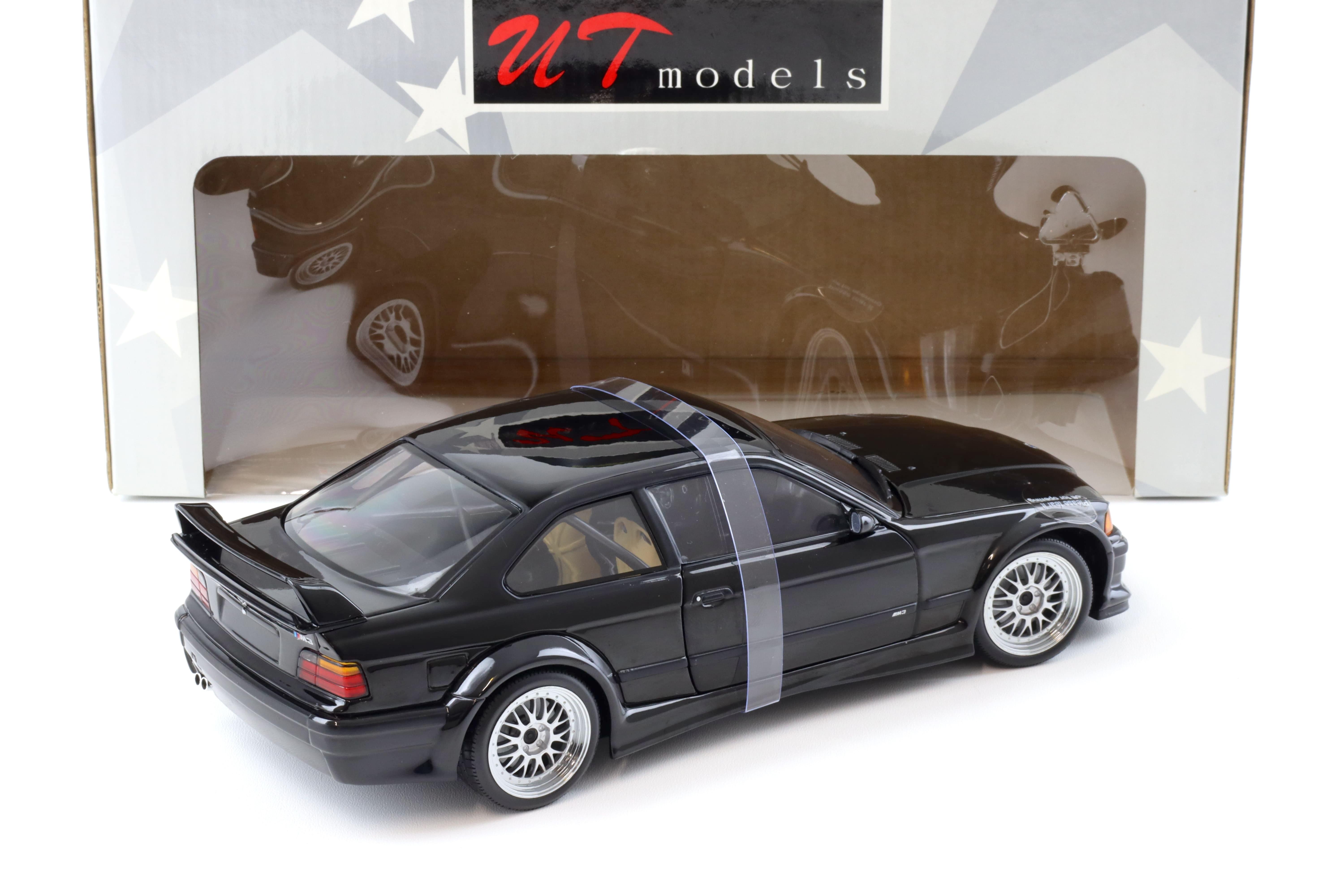 1:18 UT Models BMW M3 GTR E36 Coupe Street Version black