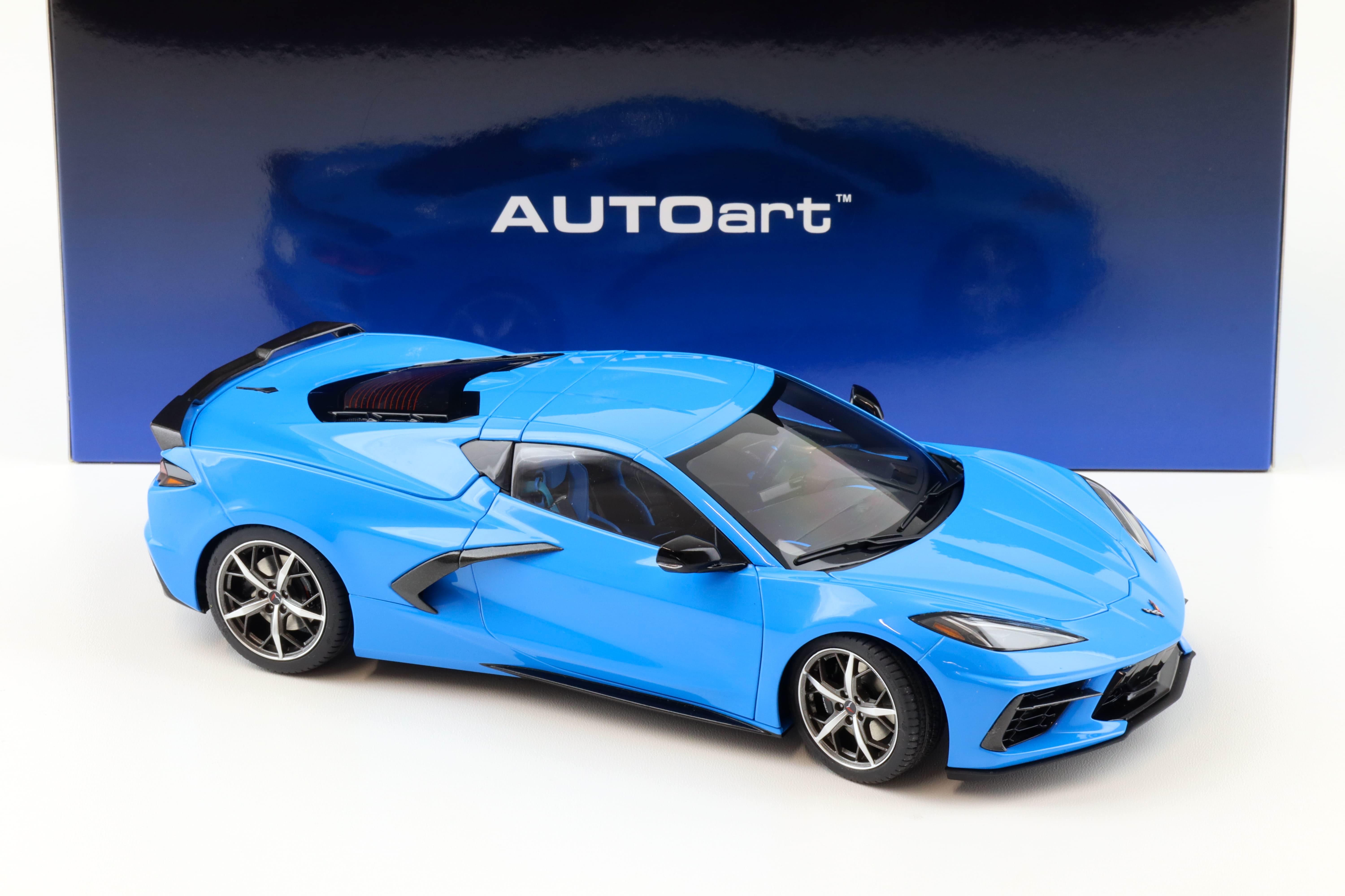 1:18 AUTOart Chevrolet Corvette C8 Stingray Z51 rapid blue 2020 