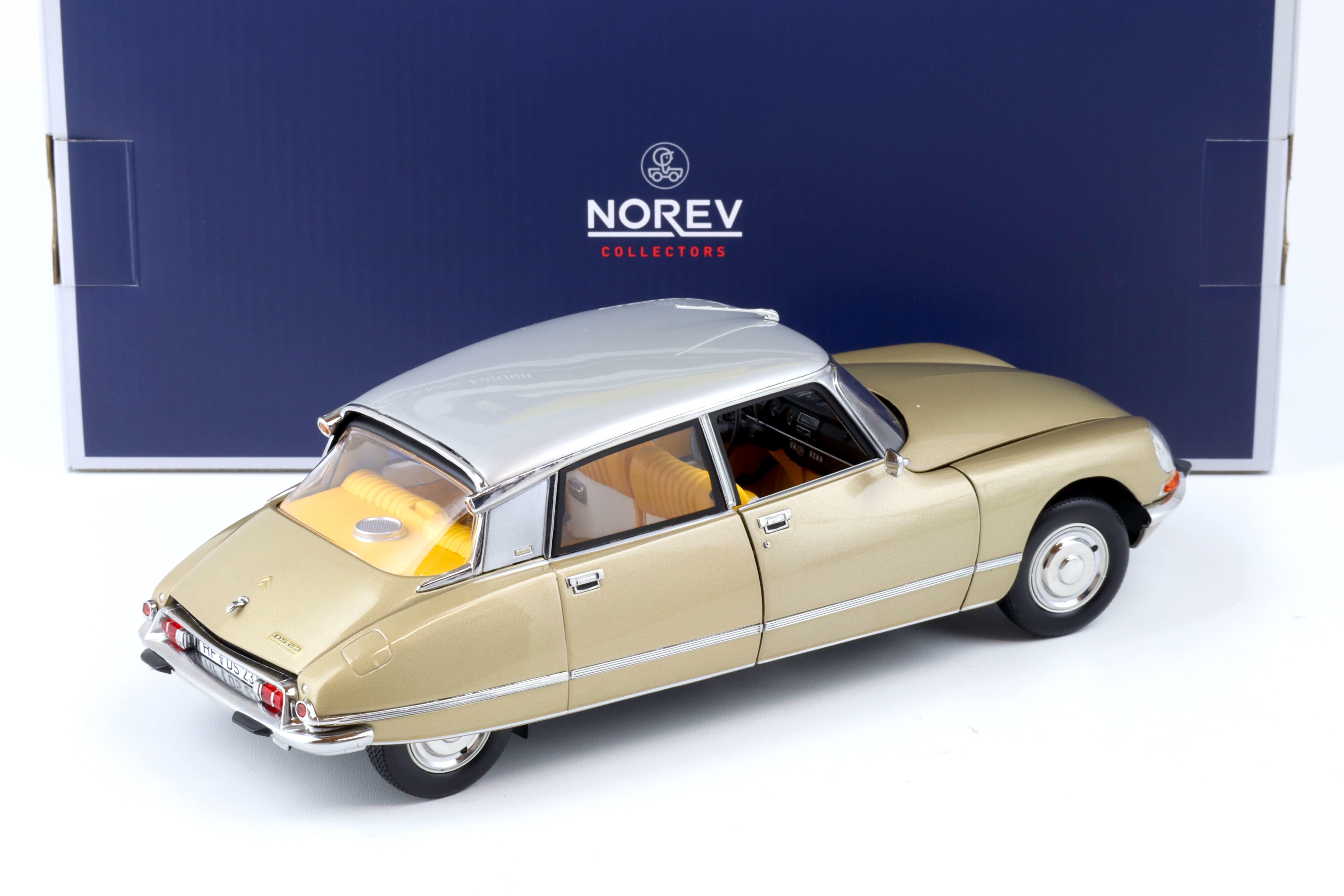 1:18 Norev Citroen DS 23 Pallas Sable gold metallic - Limited 1000 pcs.