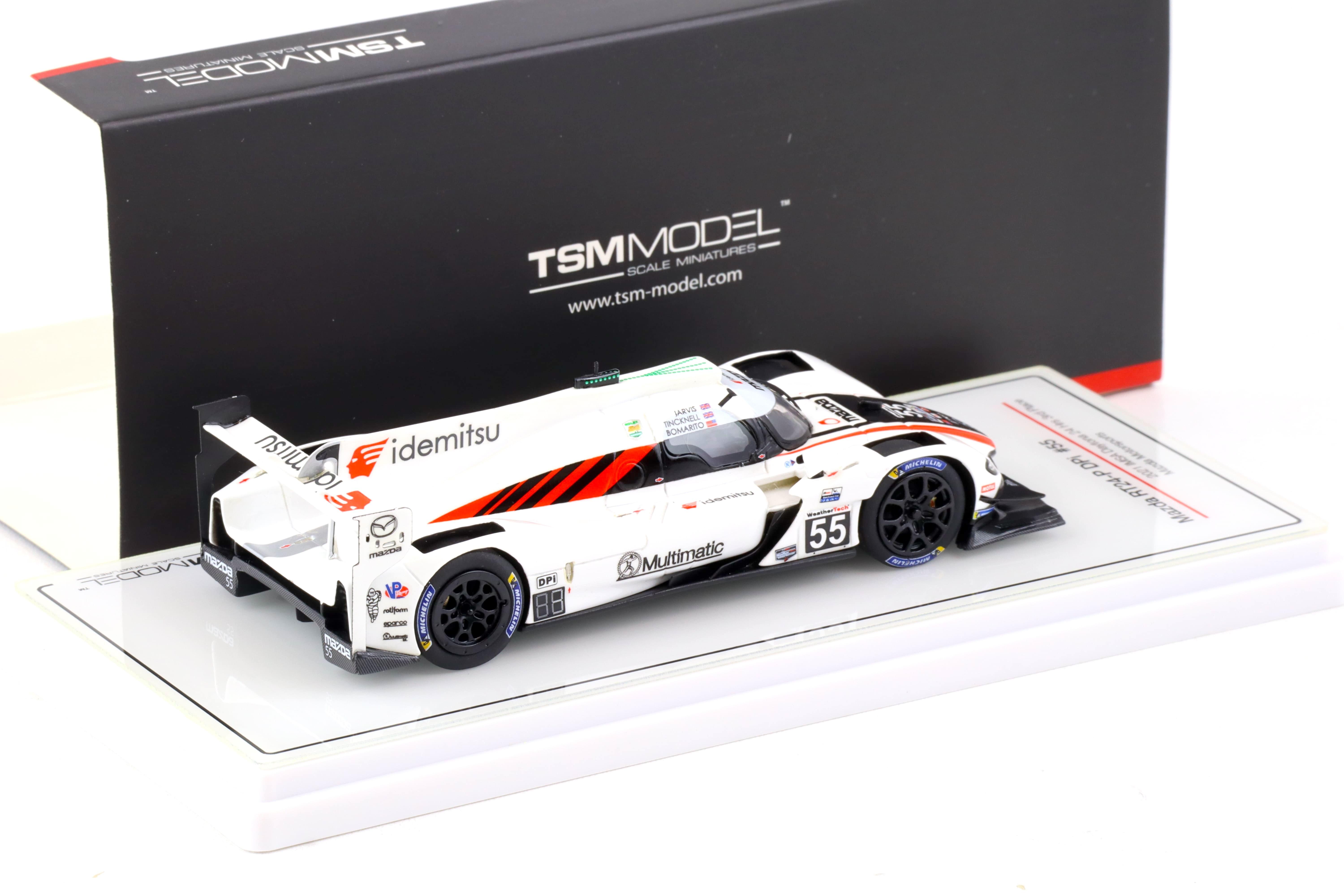 1:43 TSM Model Mazda RT24-P DPi #55 IMSA Daytona 24h 3rd Place 2021 TSM430554