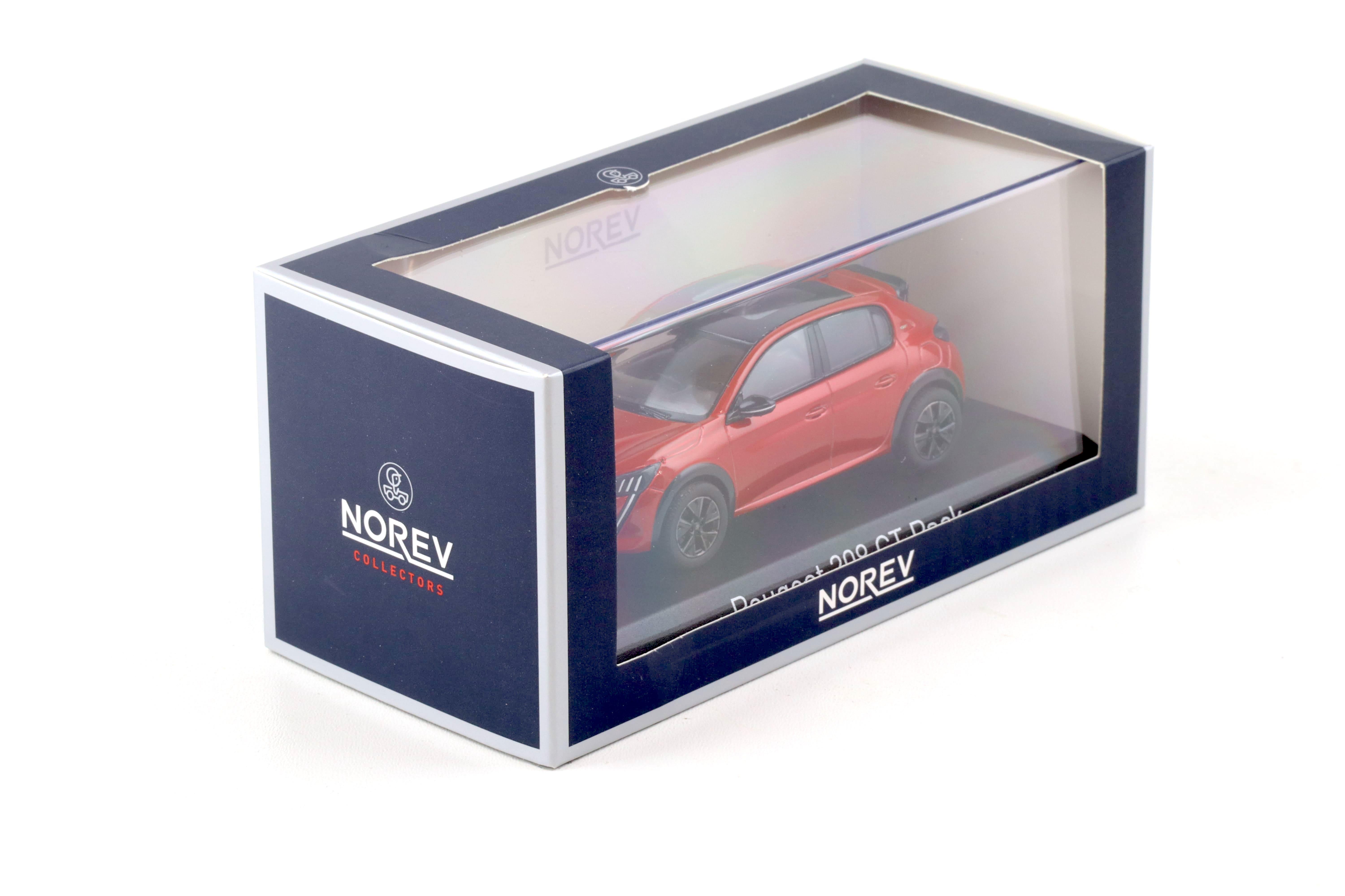 1:43 Norev Peugeot 208 GT Pack 2022 Elixir red 472836