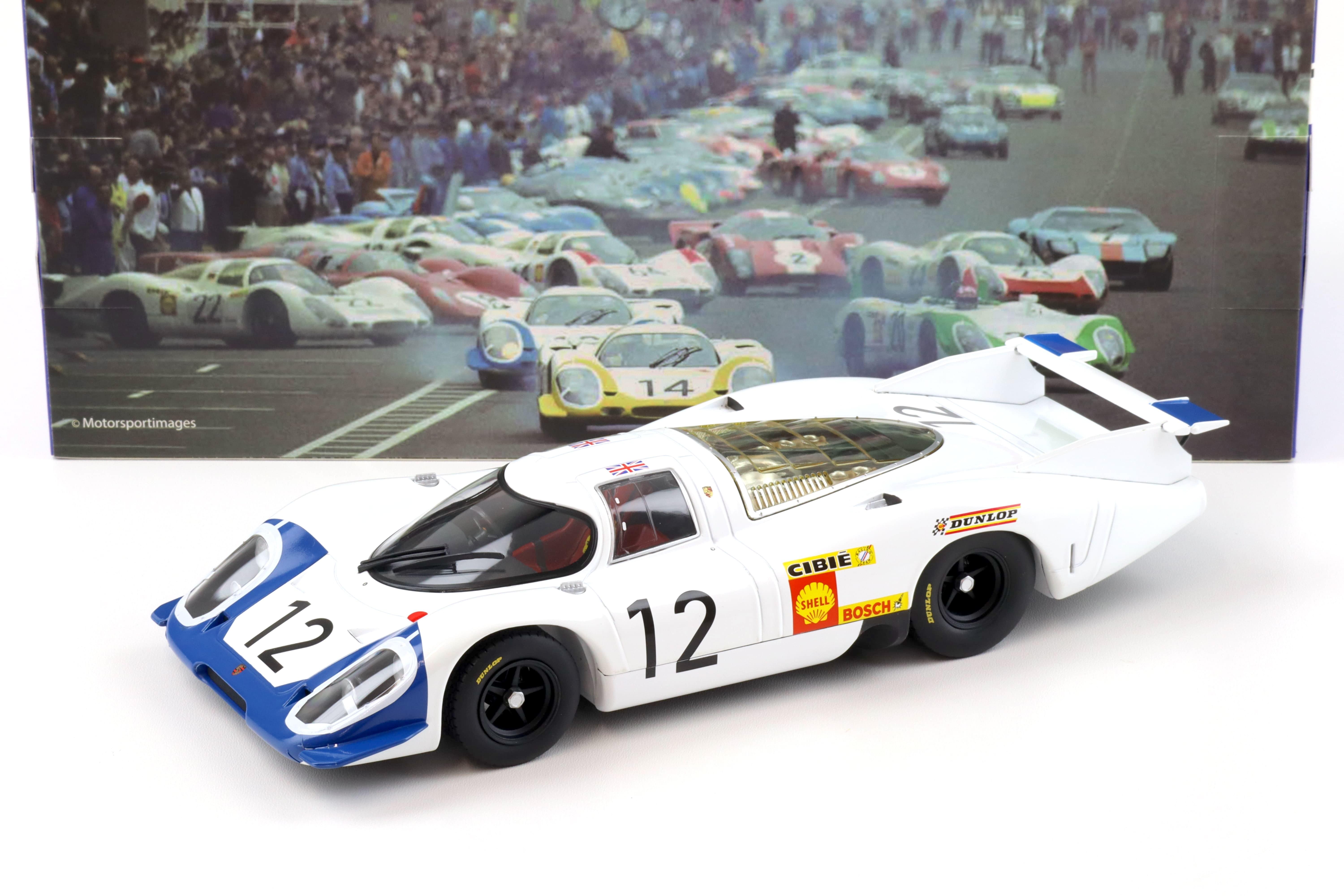 1:18 WERK83 Porsche 917 LH 24h Le Mans 1969 Elford/ Attwood #12