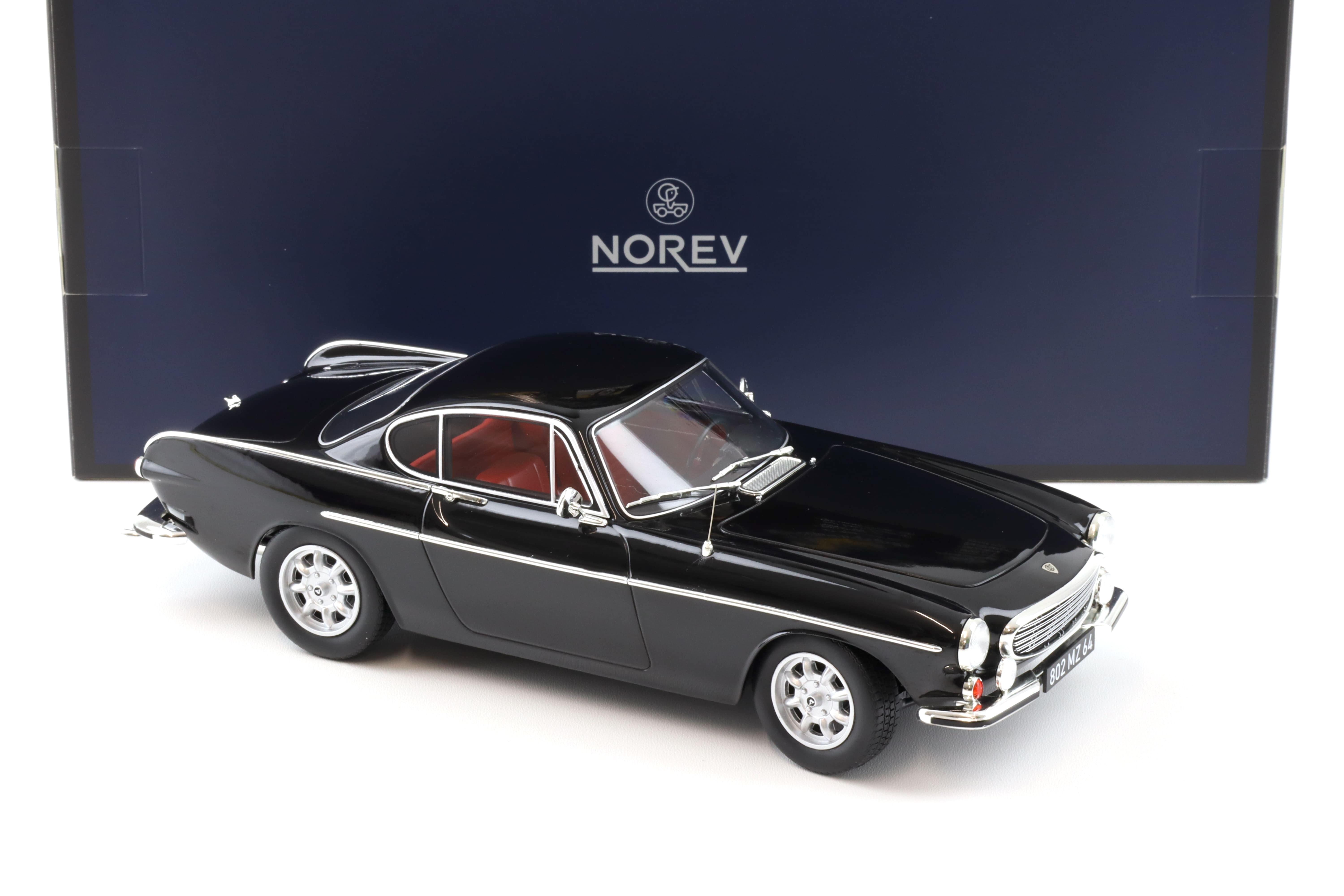 1:18 Norev Volvo 1800 S Coupe 1967 black - Limited 400 pcs.