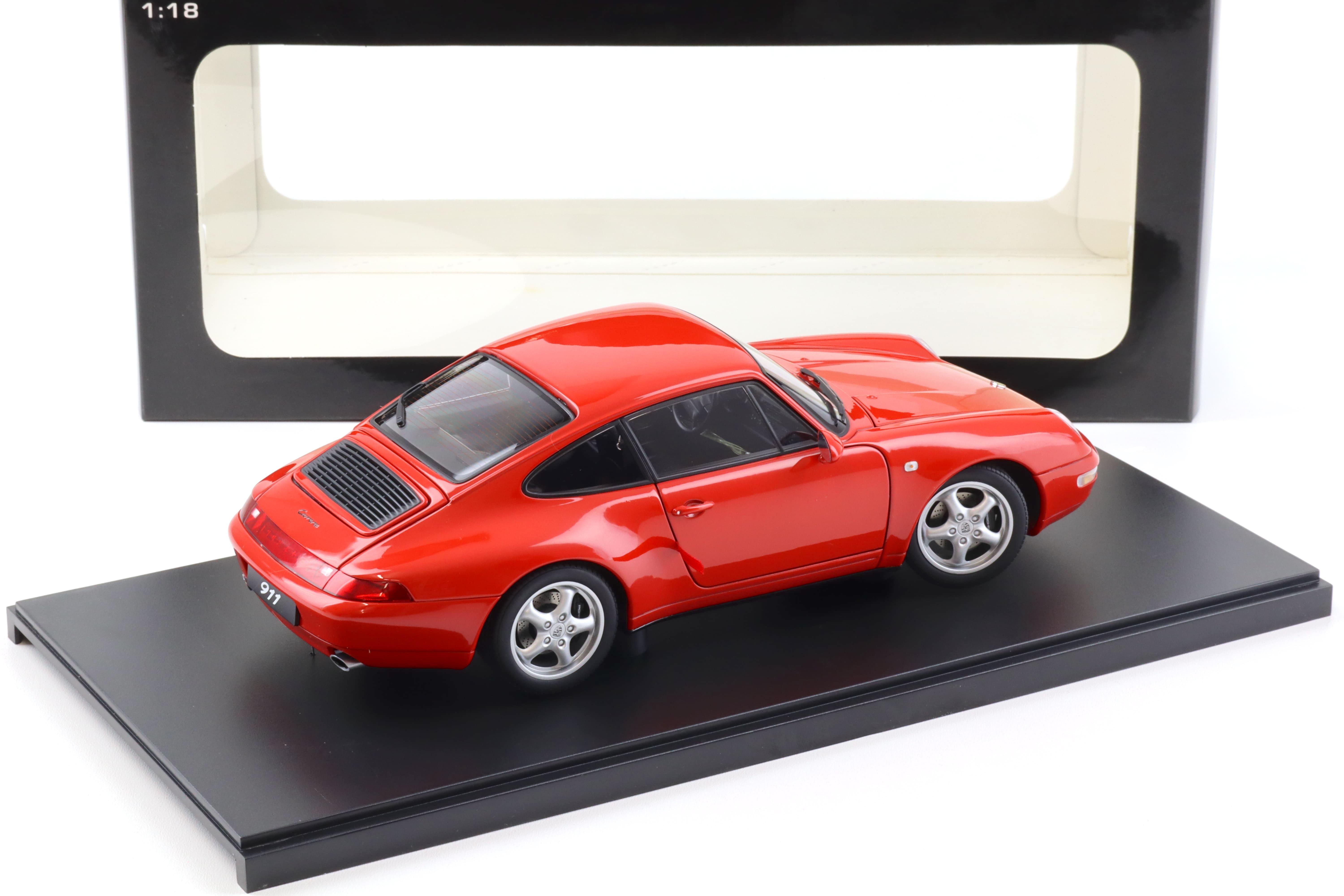 1:18 AUTOart Porsche 911 (993) Carrera Coupe 1995 red 78132