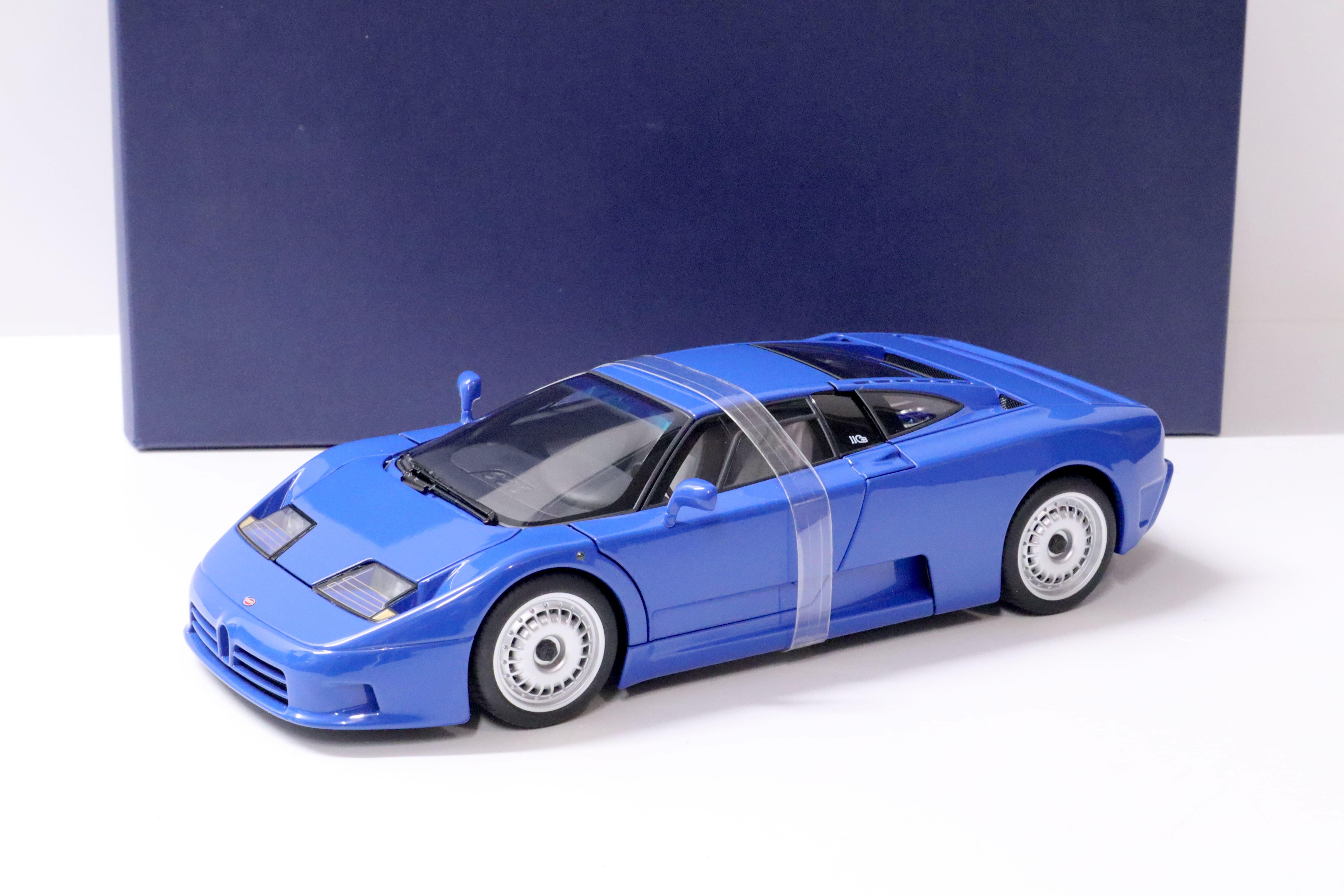 1:18 AUTOart Bugatti EB110 GT Coupe blue 1991 Die-Cast