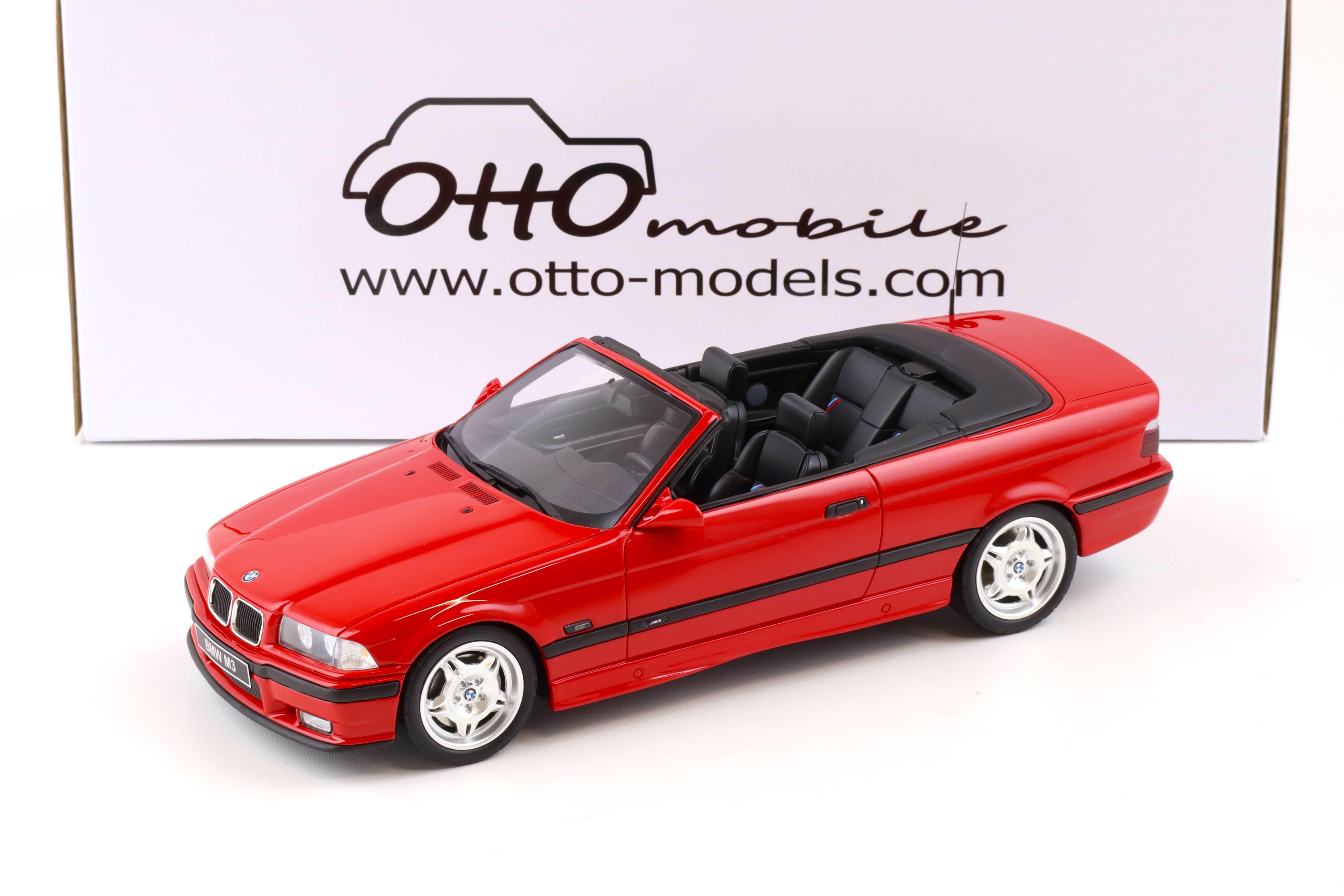 1:18 OTTO mobile OT1018 BMW M3 (E36) Convertible red 1995