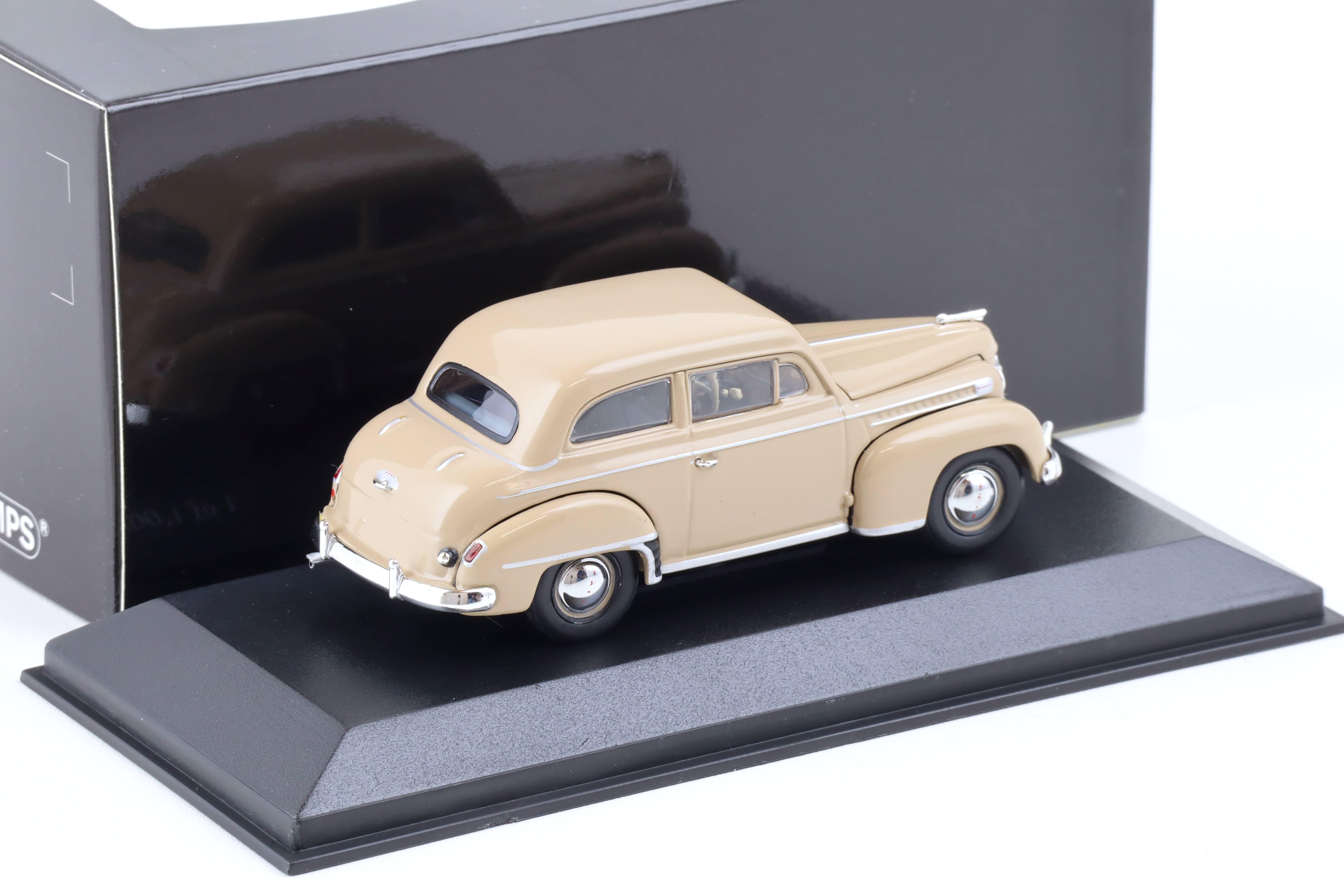 1:43 Minichamps Opel Olympia 1952 beige