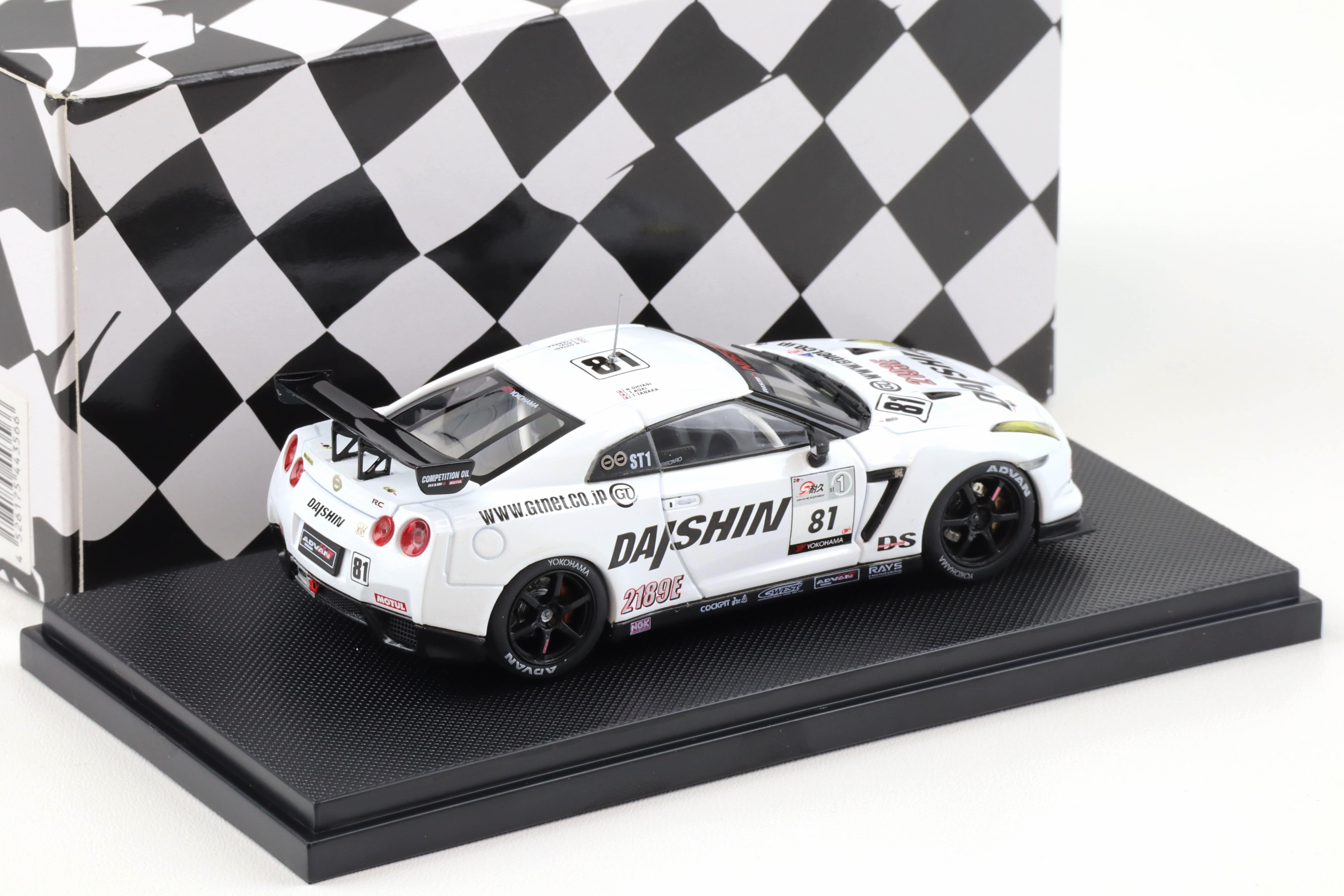 1:43 Ebbro Nissan Nismo GT-R Daishin R35 Super Taikyu 2010 Fuji #81 Ohyagi/ Aoki