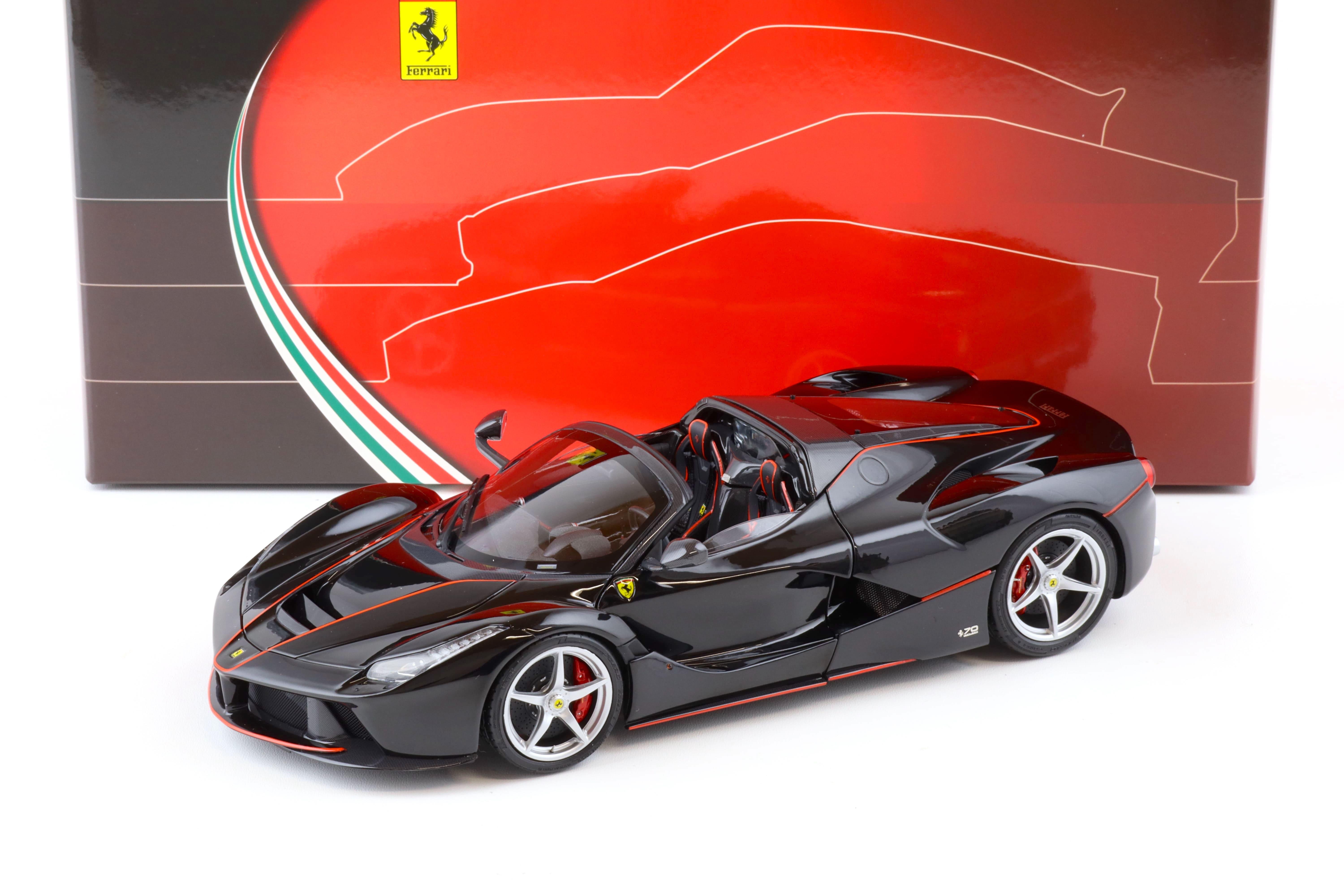 1:18 BBR Ferrari LaFerrari Aperta New Daytona black Die-Cast