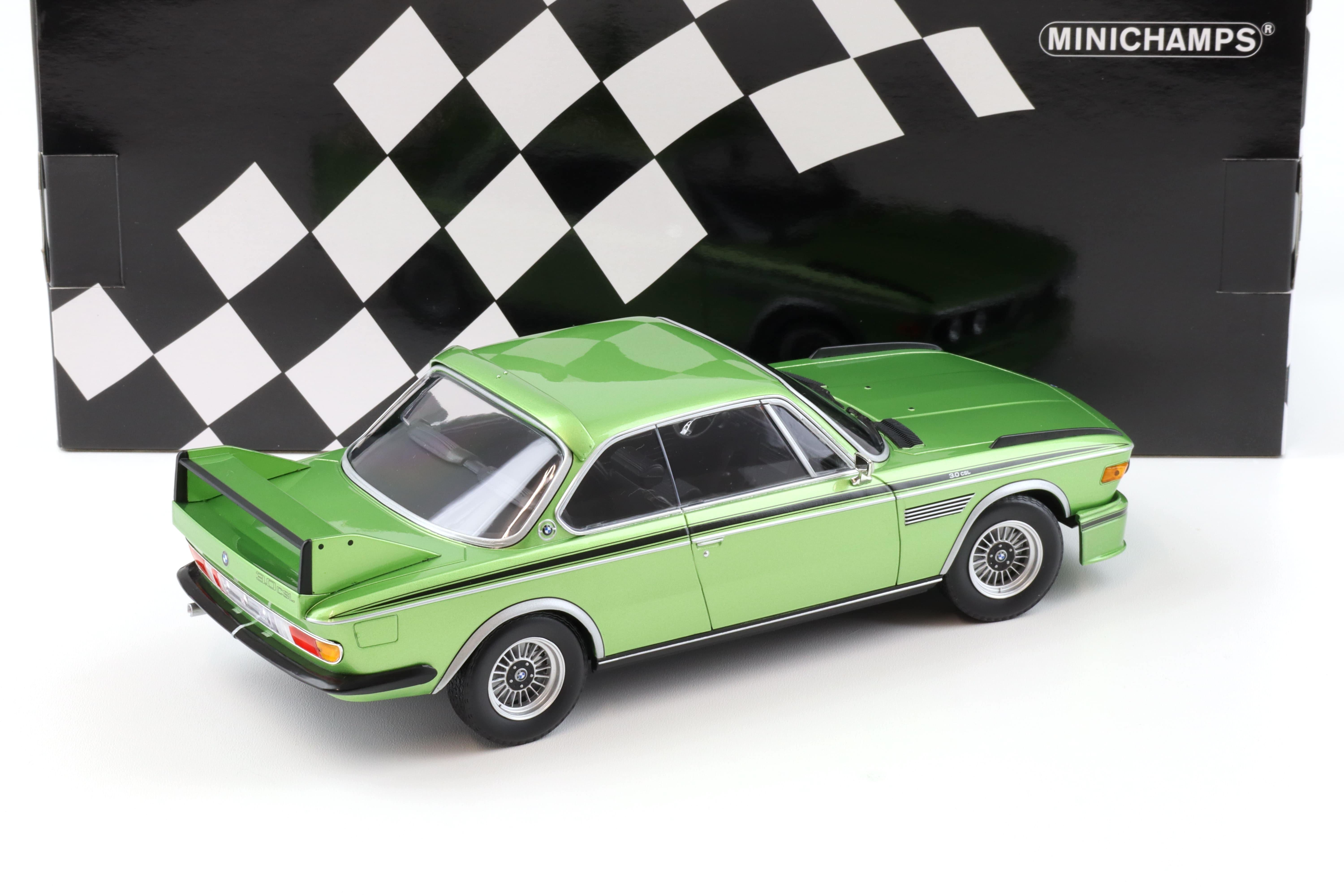 1:18 Minichamps BMW 3.0 CSL Coupe 1973 green metallic