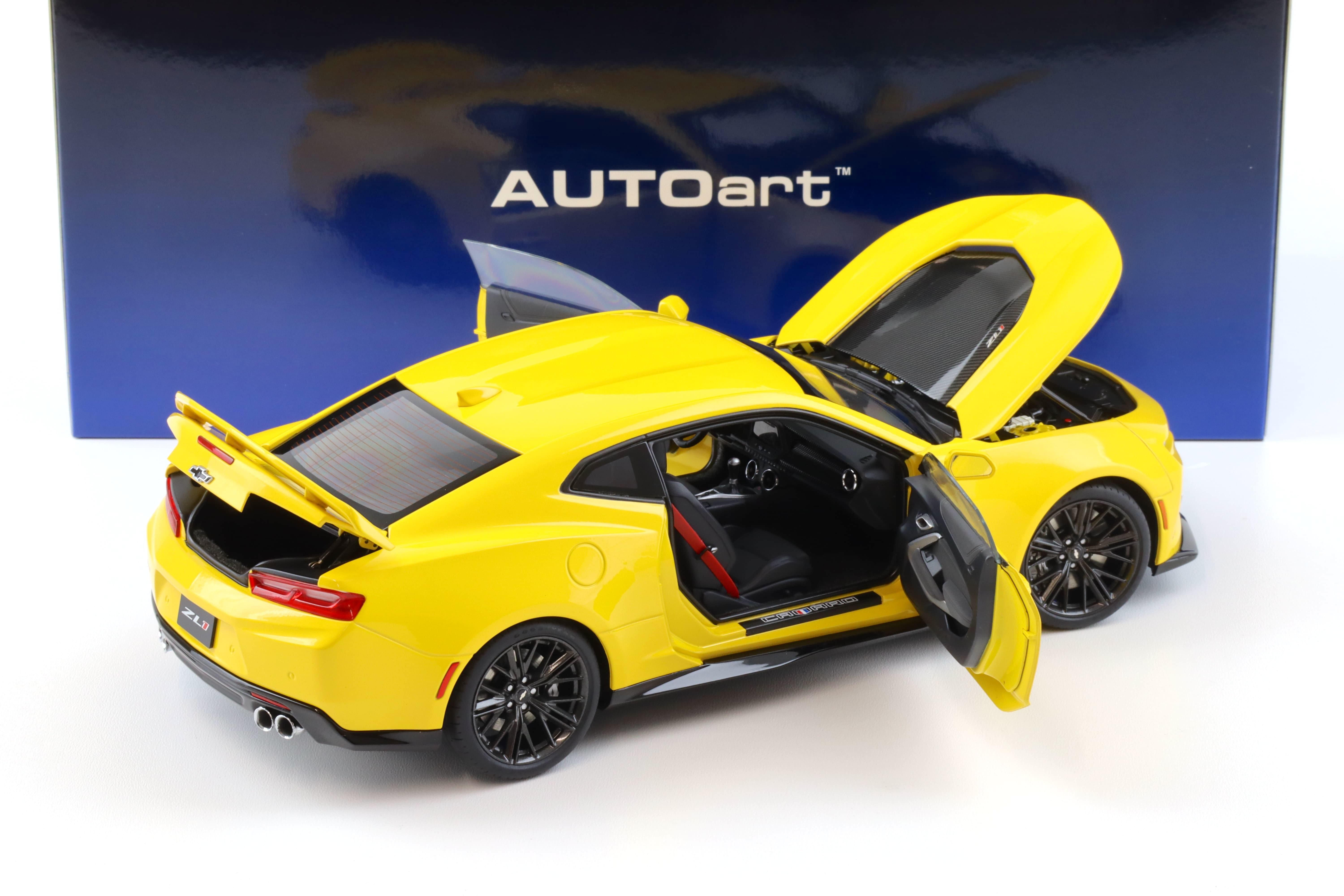 1:18 AUTOart Chevrolet Camaro ZL1 Coupe 2017 bright yellow