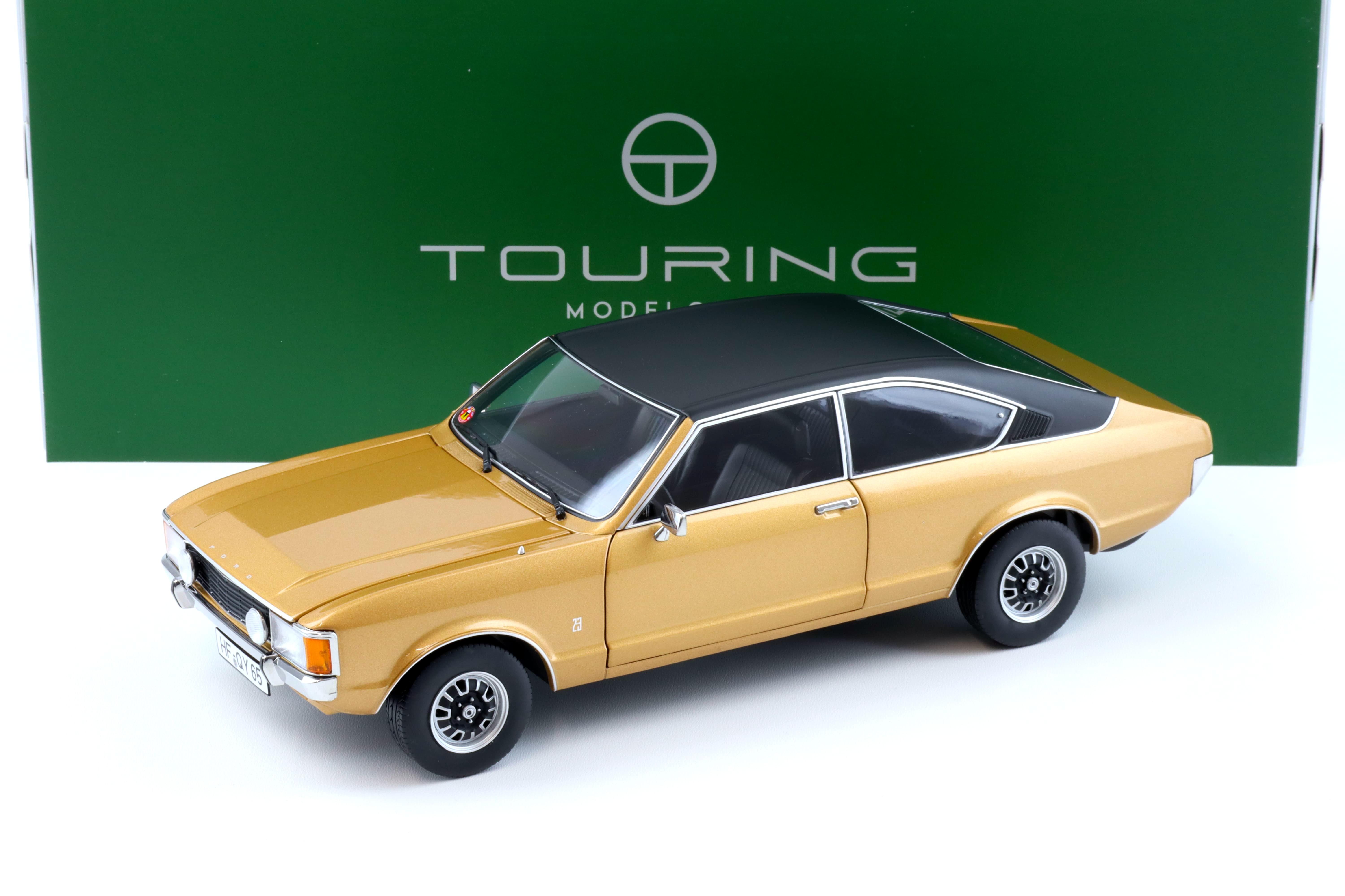 1:18 Touring Modelcars Ford Granada Consul Coupe 2. Series Arizona gold 1975