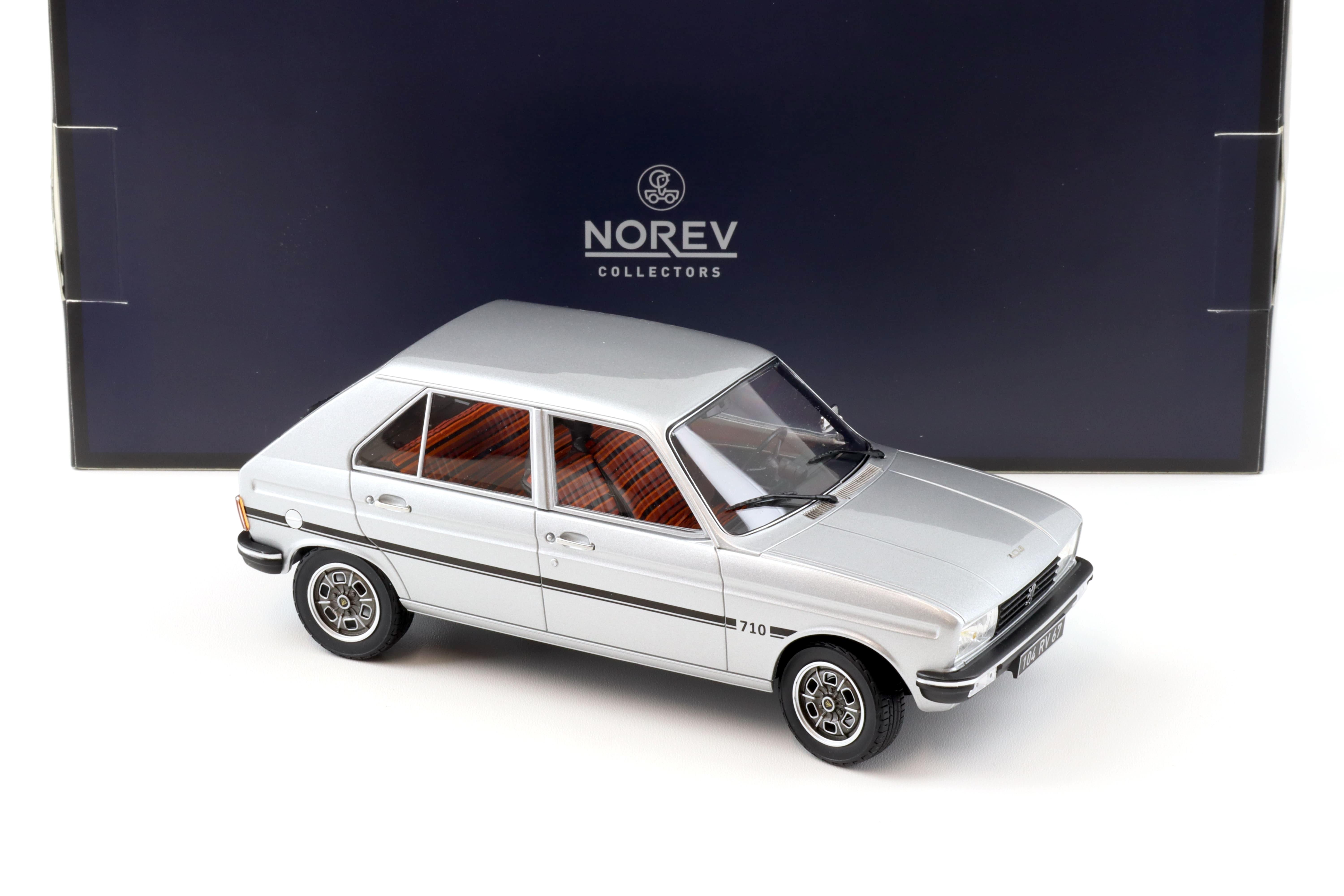 1:18 Norev Peugeot 104 Sundgau 1978 silver metallic - Limited 300 pcs.