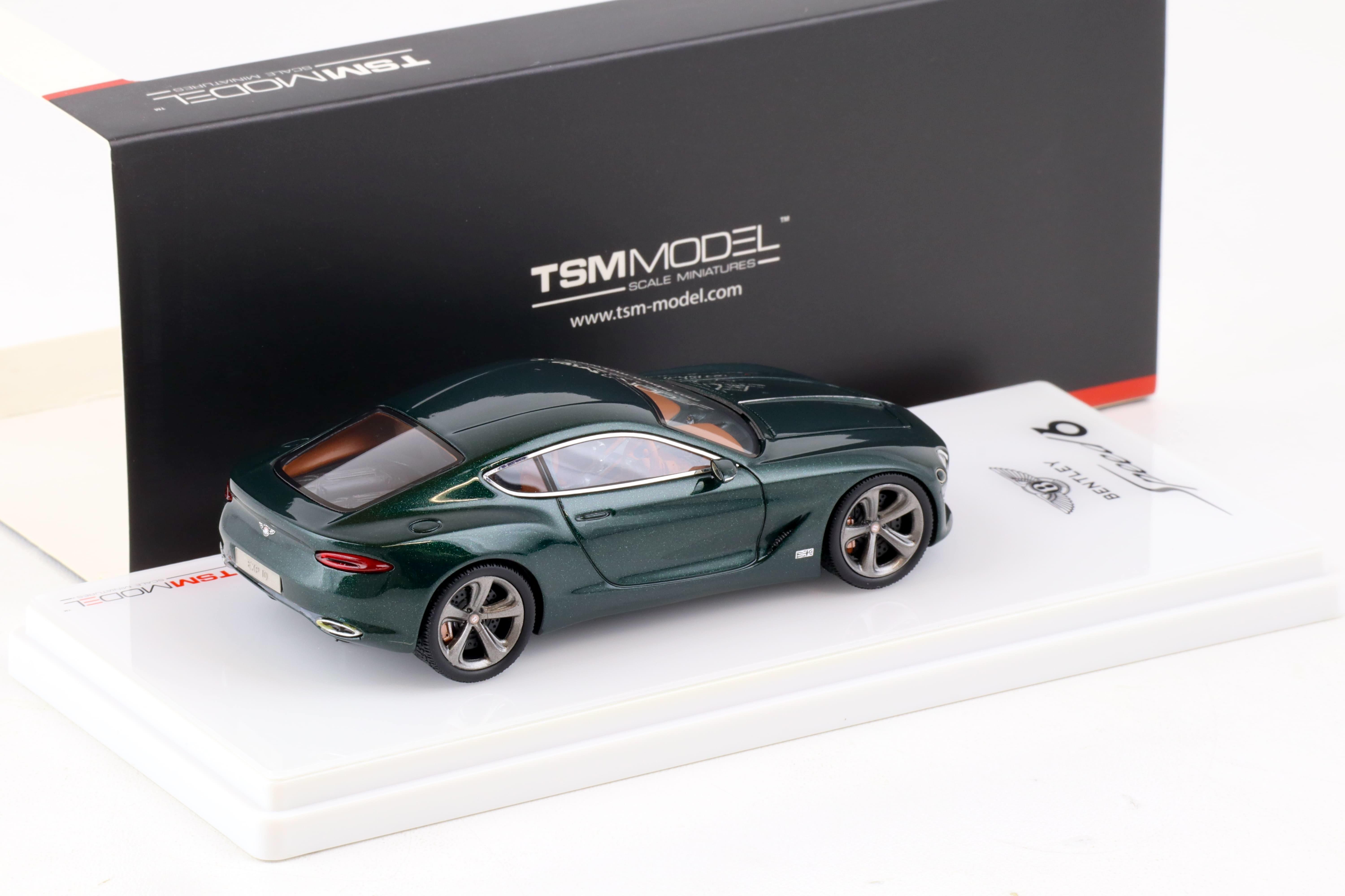 1:43 TSM Model 2015 Bentley EXP 10 Speed 6 dark green metallic TSM430282