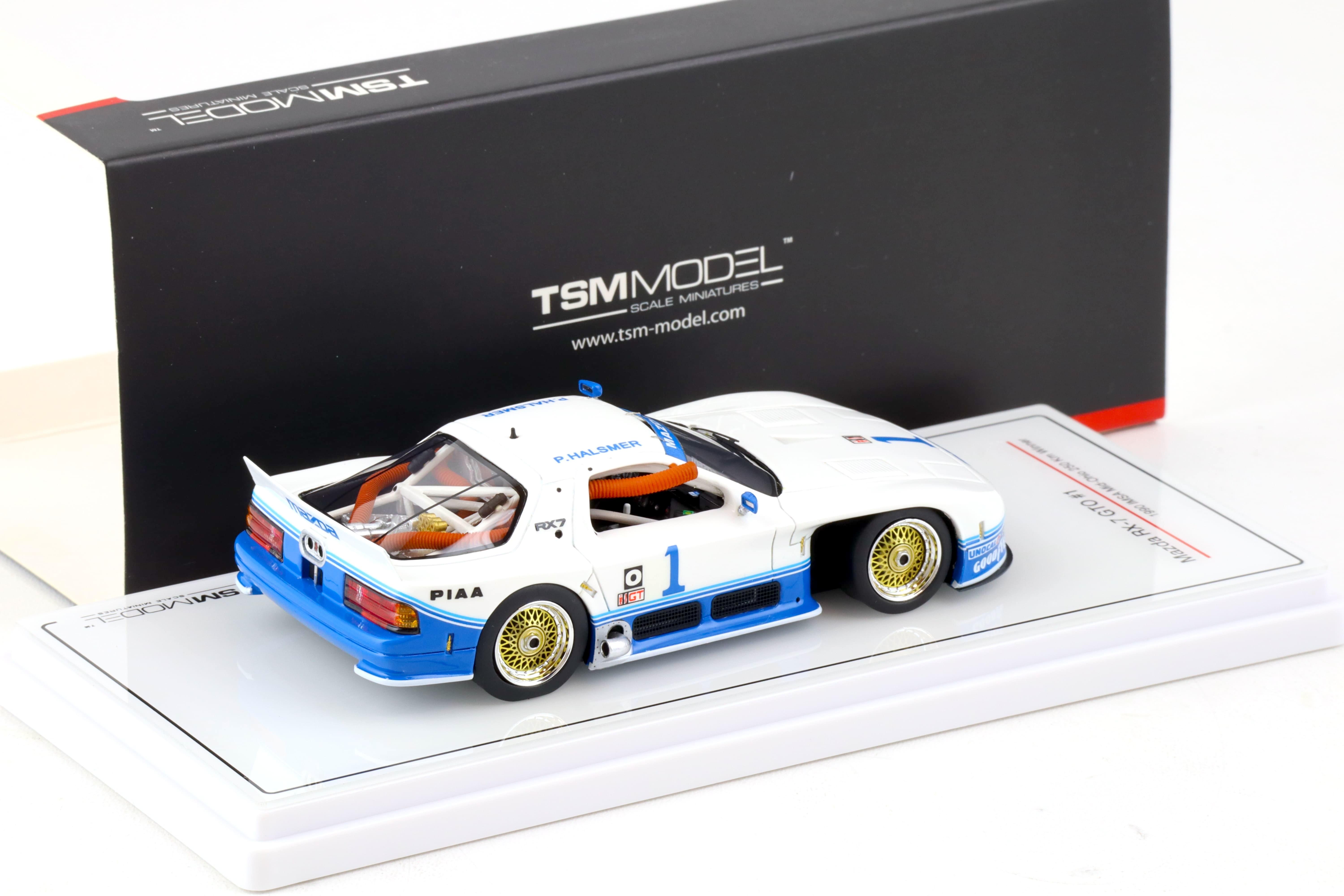 1:43 TSM Model Mazda RX-7 GTO #1 IMSA Mid-Ohio 250km Winner 1990 TSM430458