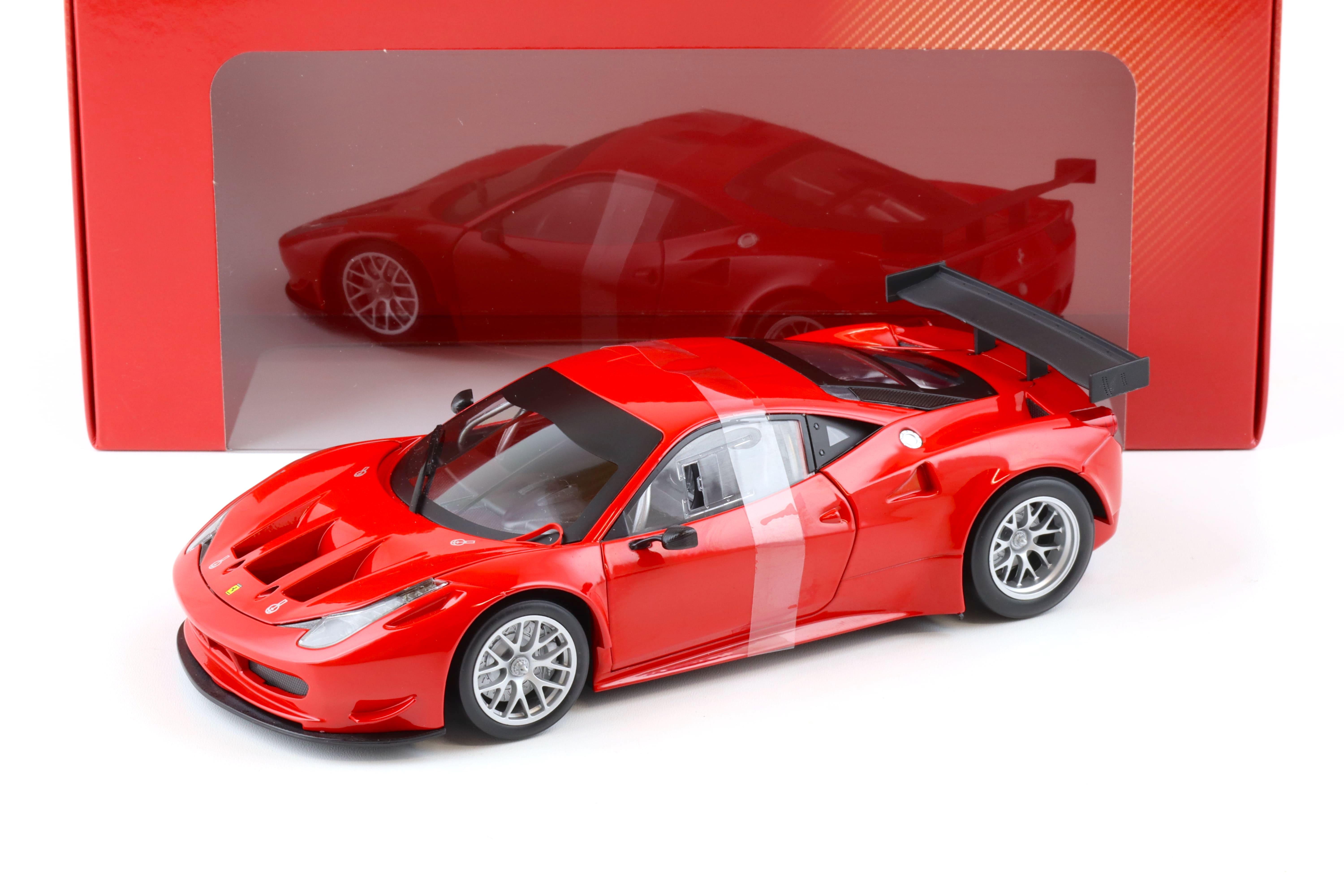 1:18 Hot Wheels Ferrari 458 Italia GT2 red BCJ77