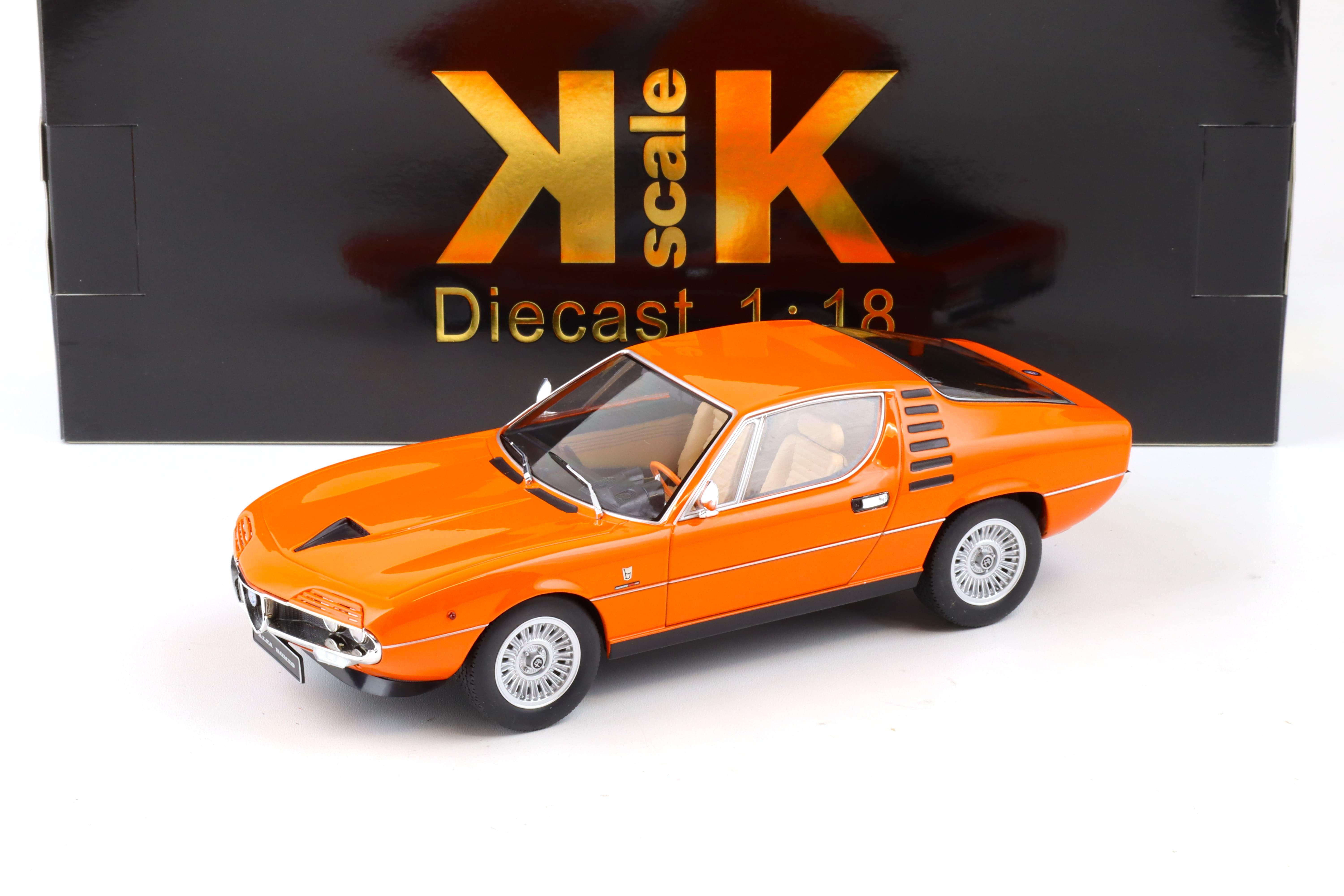 1:18 KK-Scale Alfa Romeo Montreal orange 1970