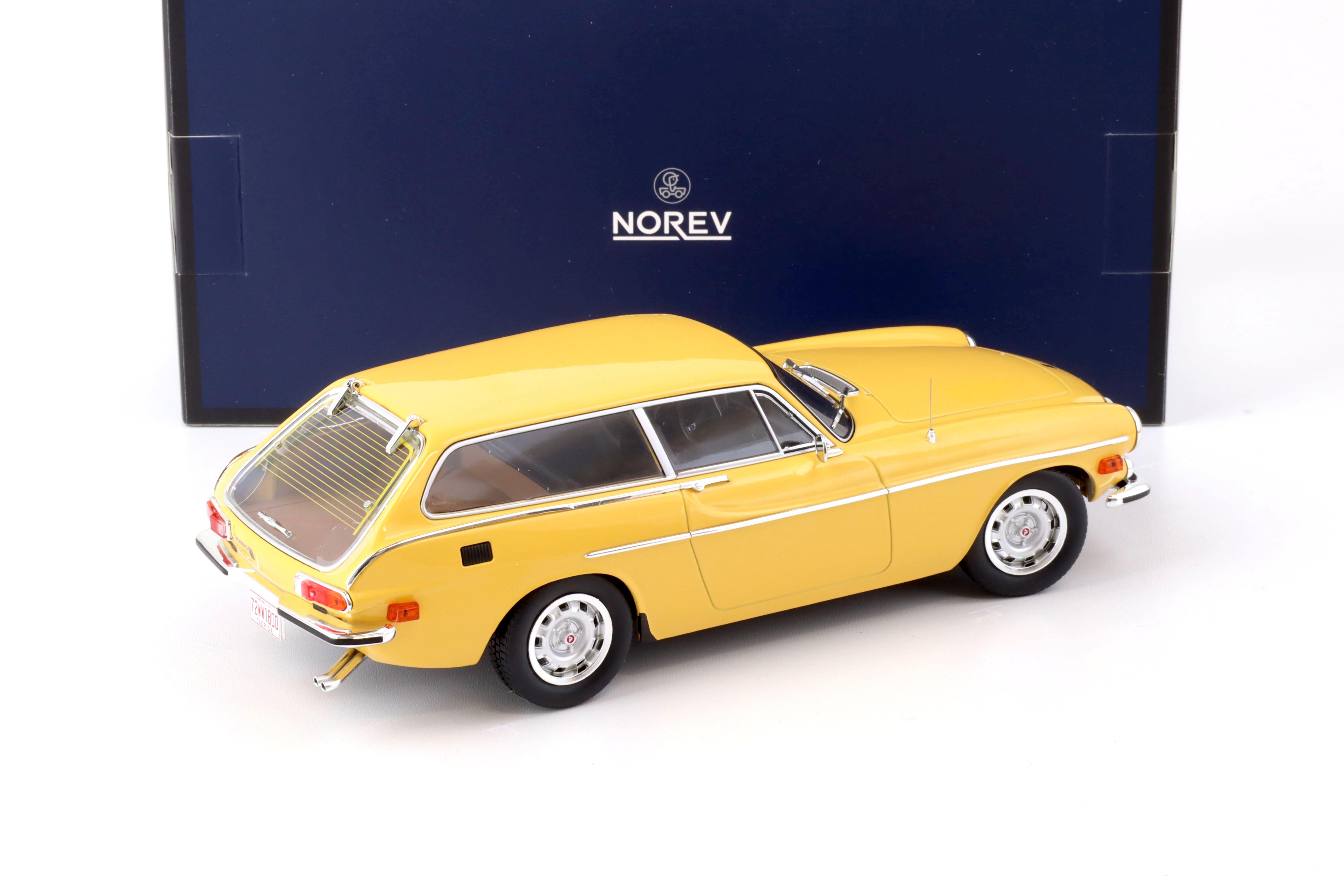 1:18 Norev Volvo 1800 ES US Version 1972 Sun yellow - Limited 400 pcs.