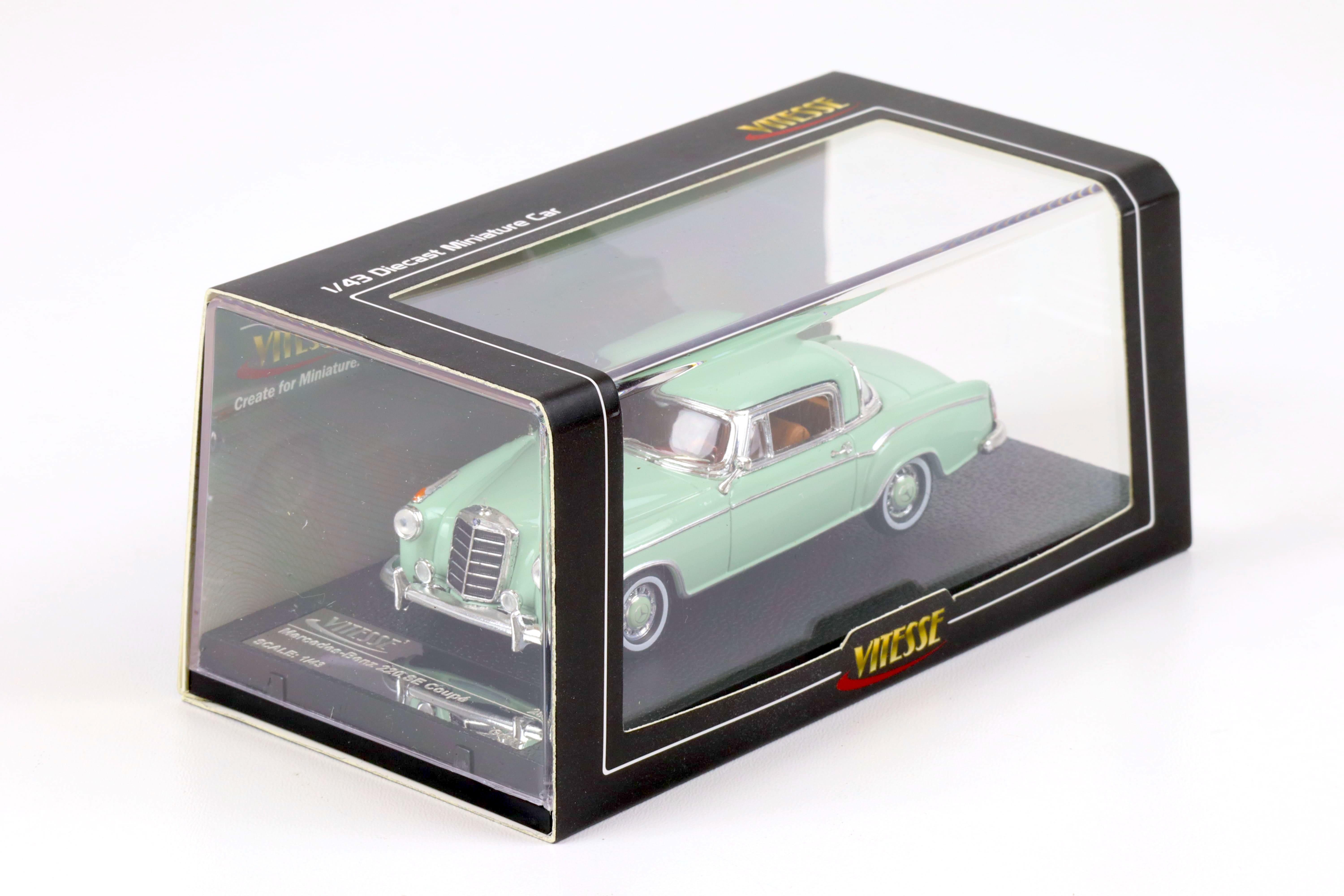 1:43 Vitesse 1958 Mercedes 220 SE Coupe green