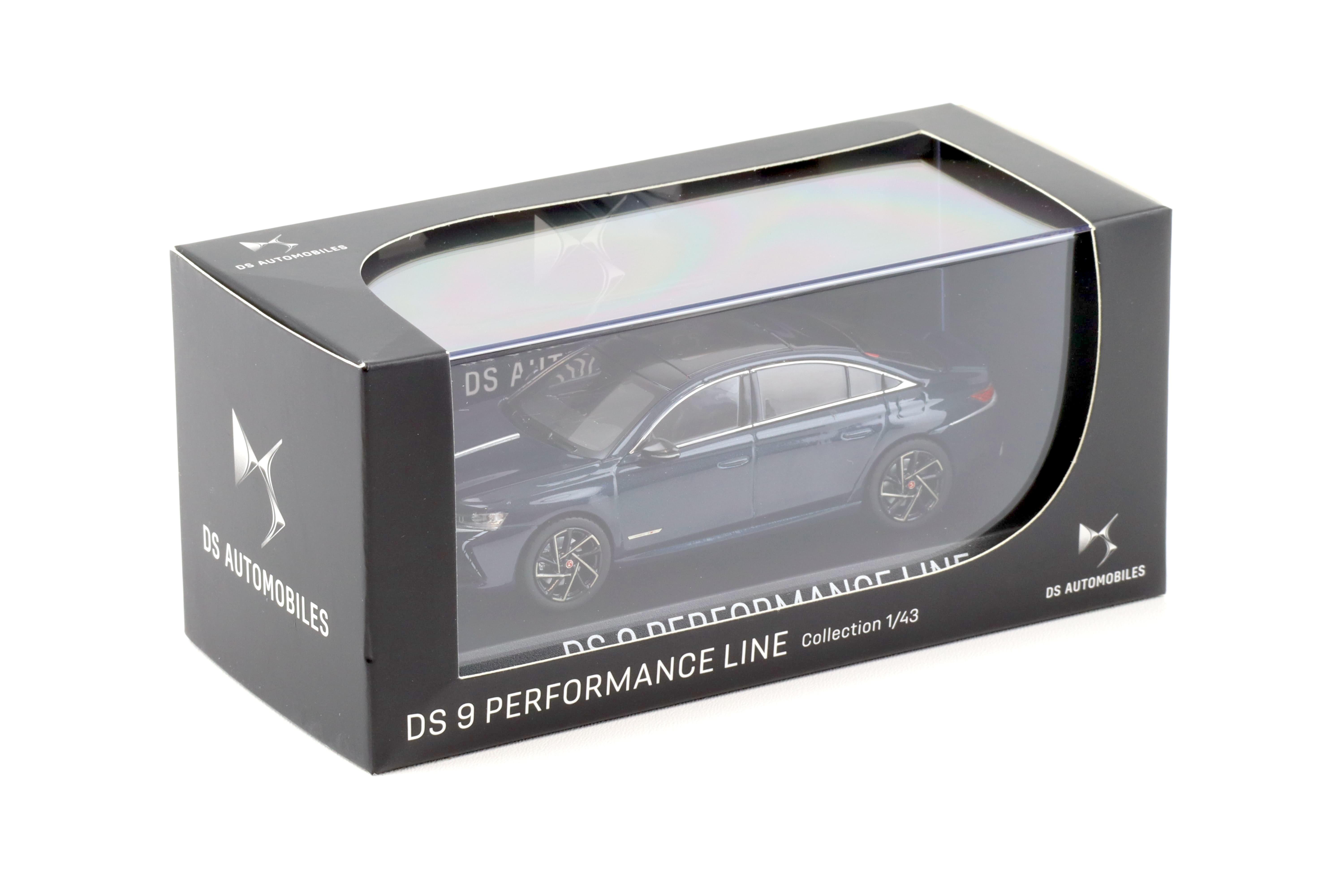 1:43 Norev Citroen DS Automobiles DS 9 Performance Line blue Midnight DEALER VERSION