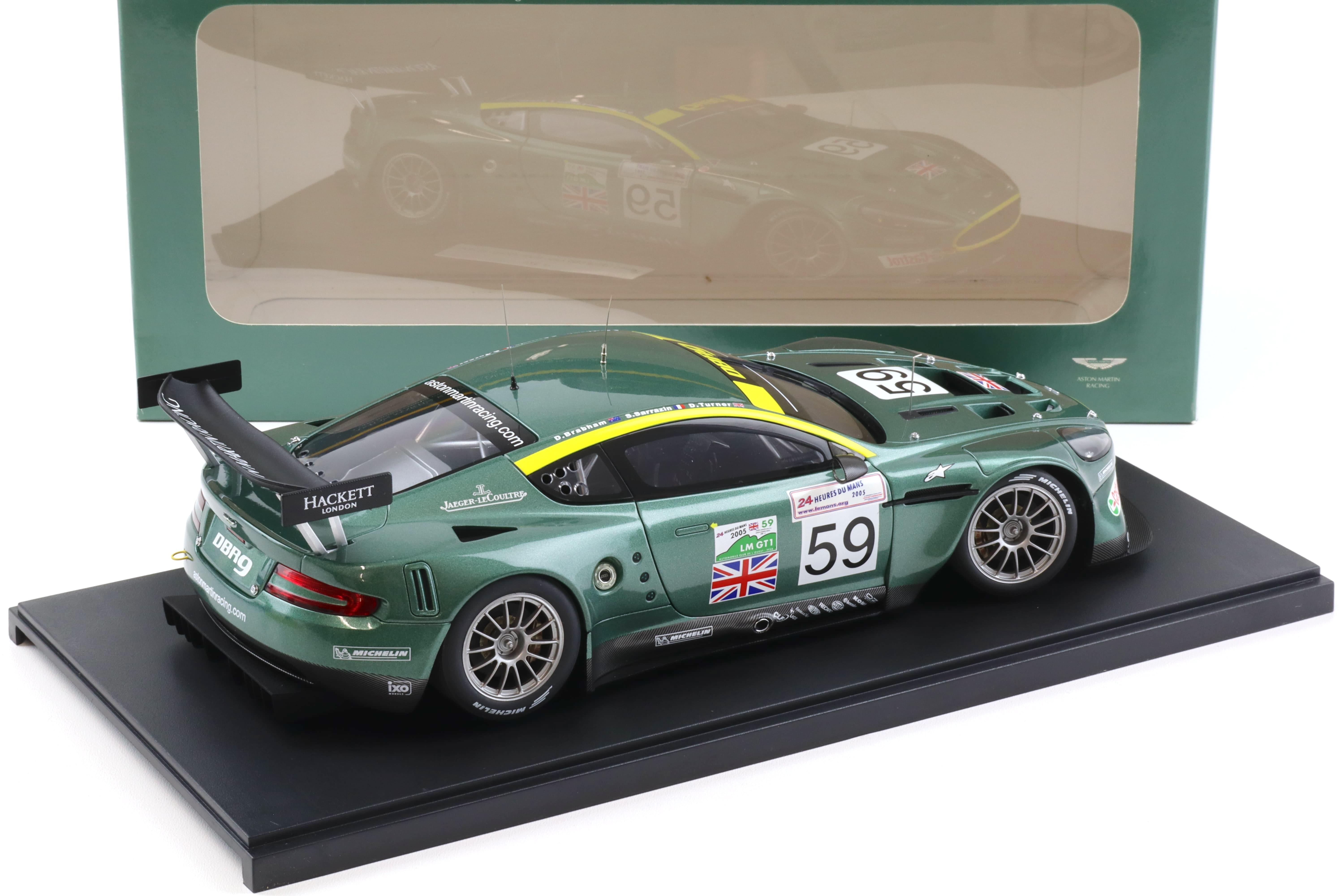 1:18 AUTOart Aston Martin DBR9 Le Mans 24h 2005 #59 Brabham/ Turner DEALER VERSION