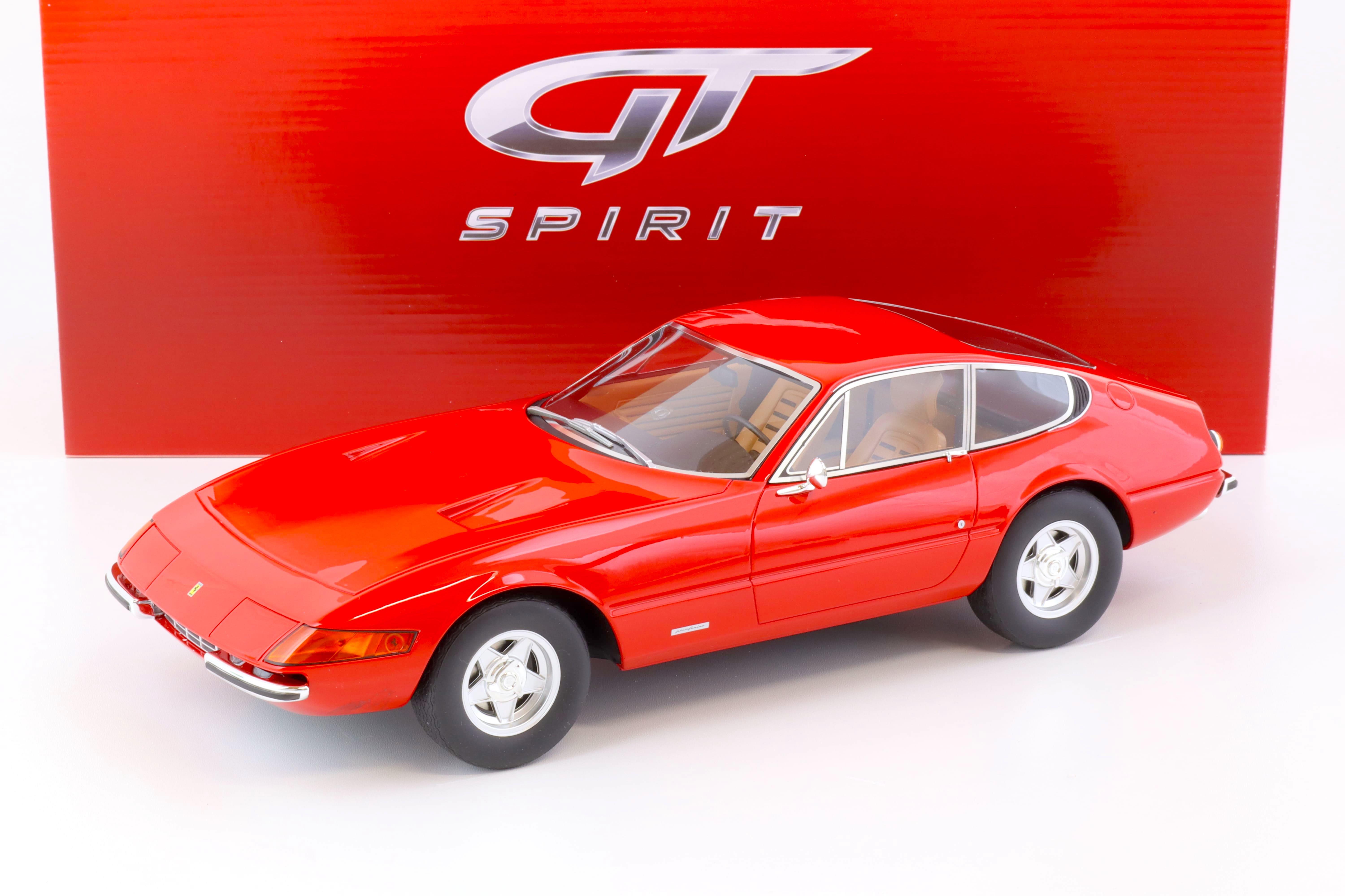 1:12 GT Spirit GT119 Ferrari 365 GTB/4 Daytona Coupe red