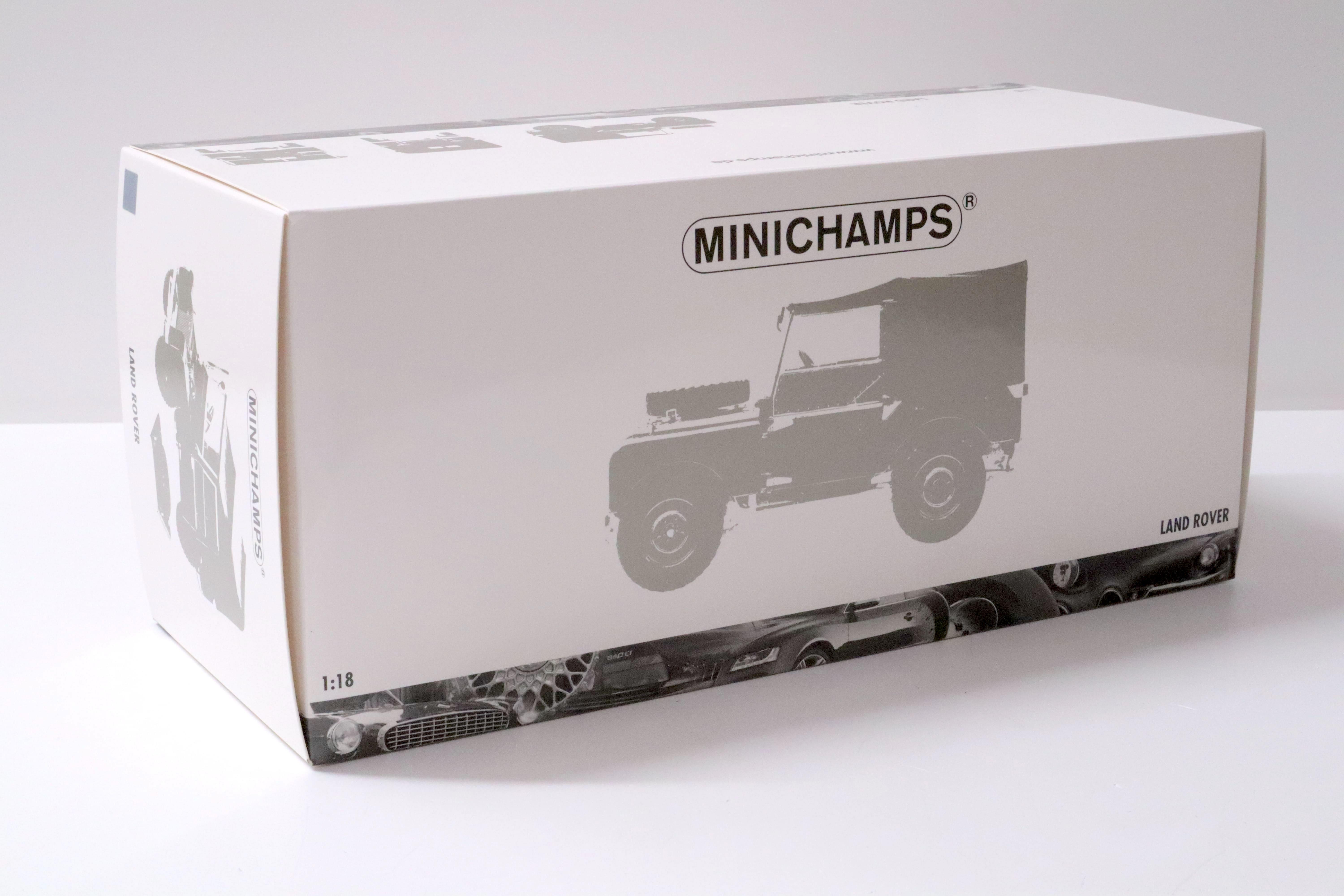 1:18 Minichamps Land Rover 1949 grey