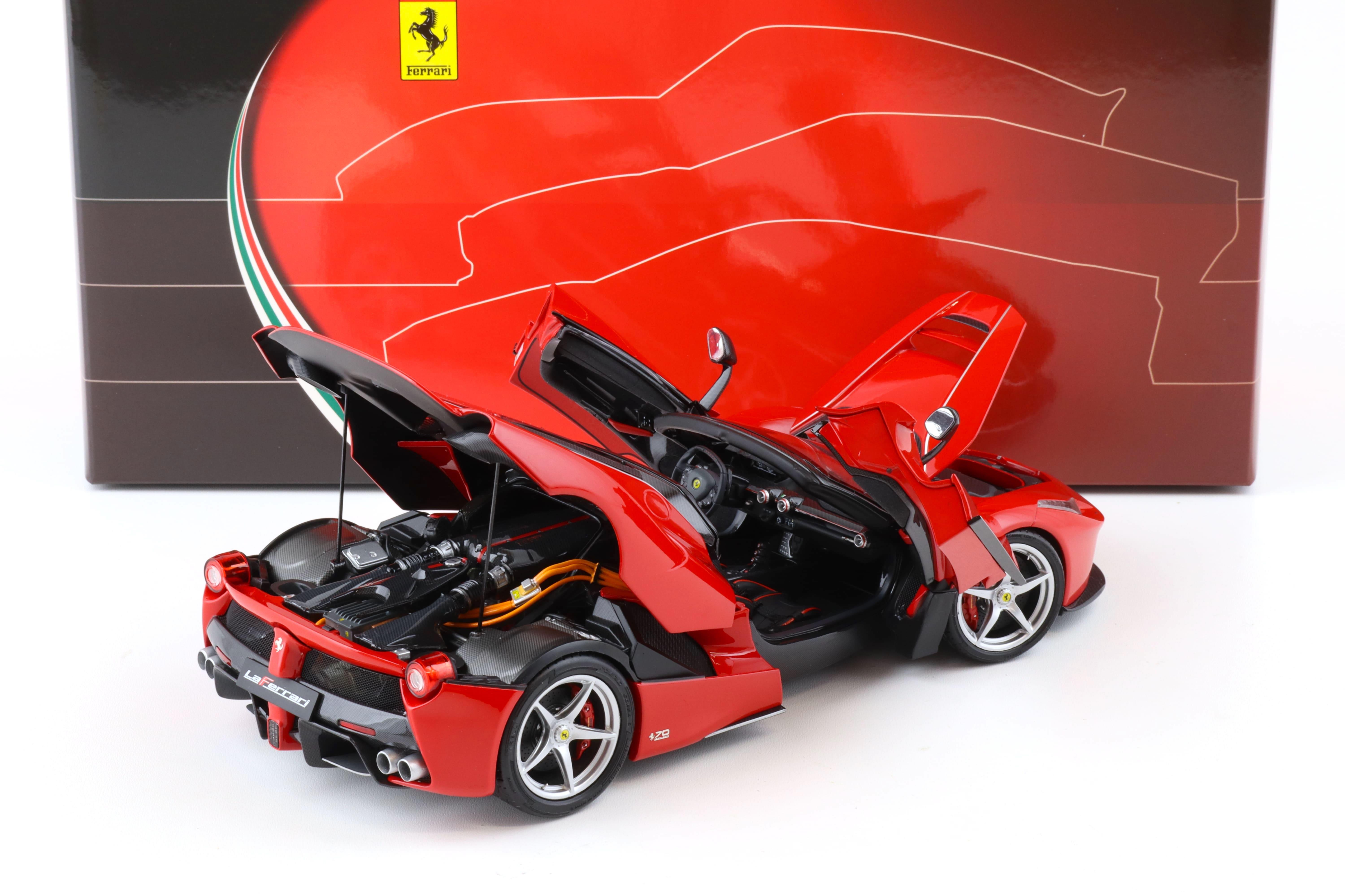 1:18 BBR Ferrari LaFerrari Aperta Rosso Corsa 322 red Die-Cast