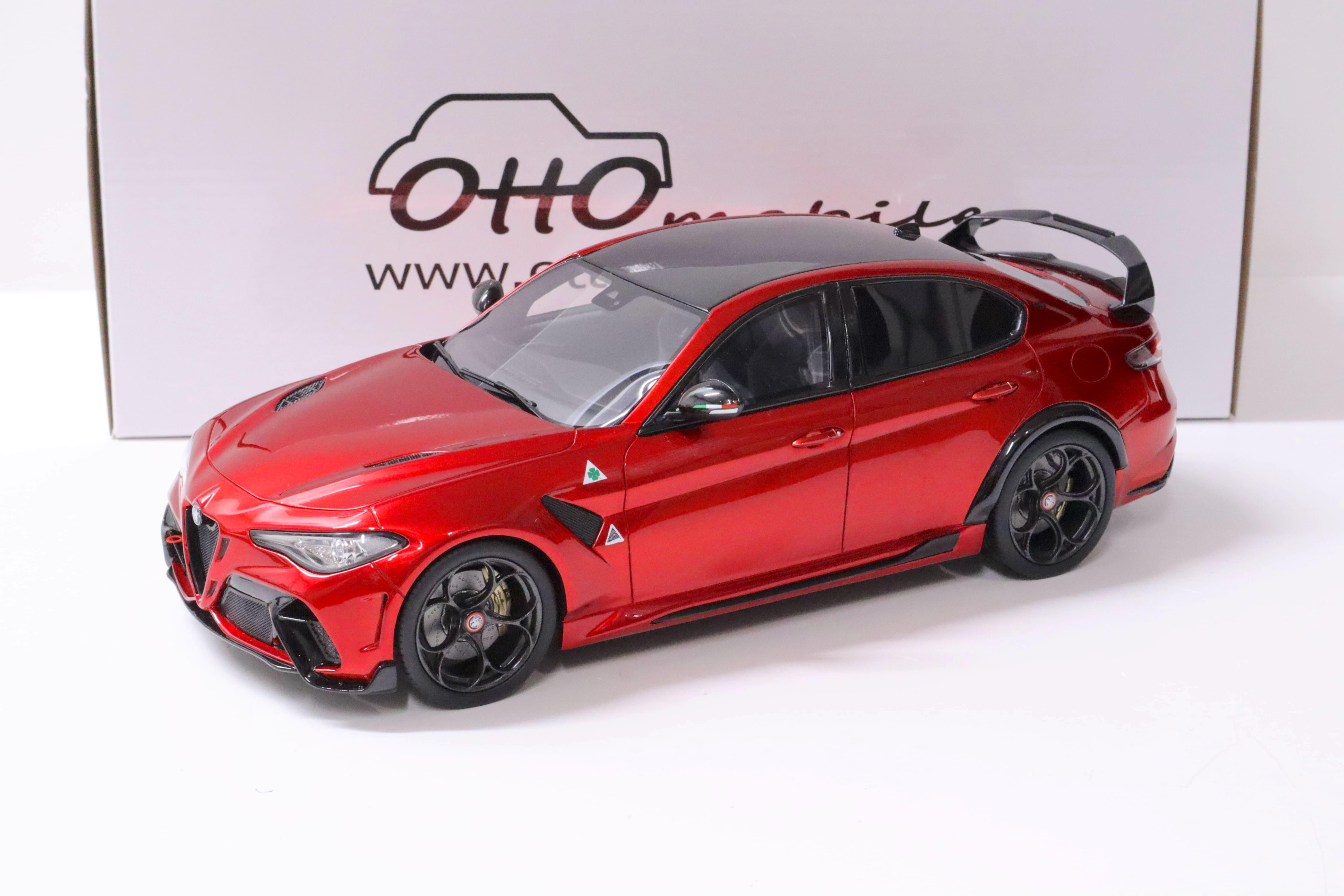 1:18 OTTO mobile OT402 Alfa Romeo Giulia GTAm red metallic 2020