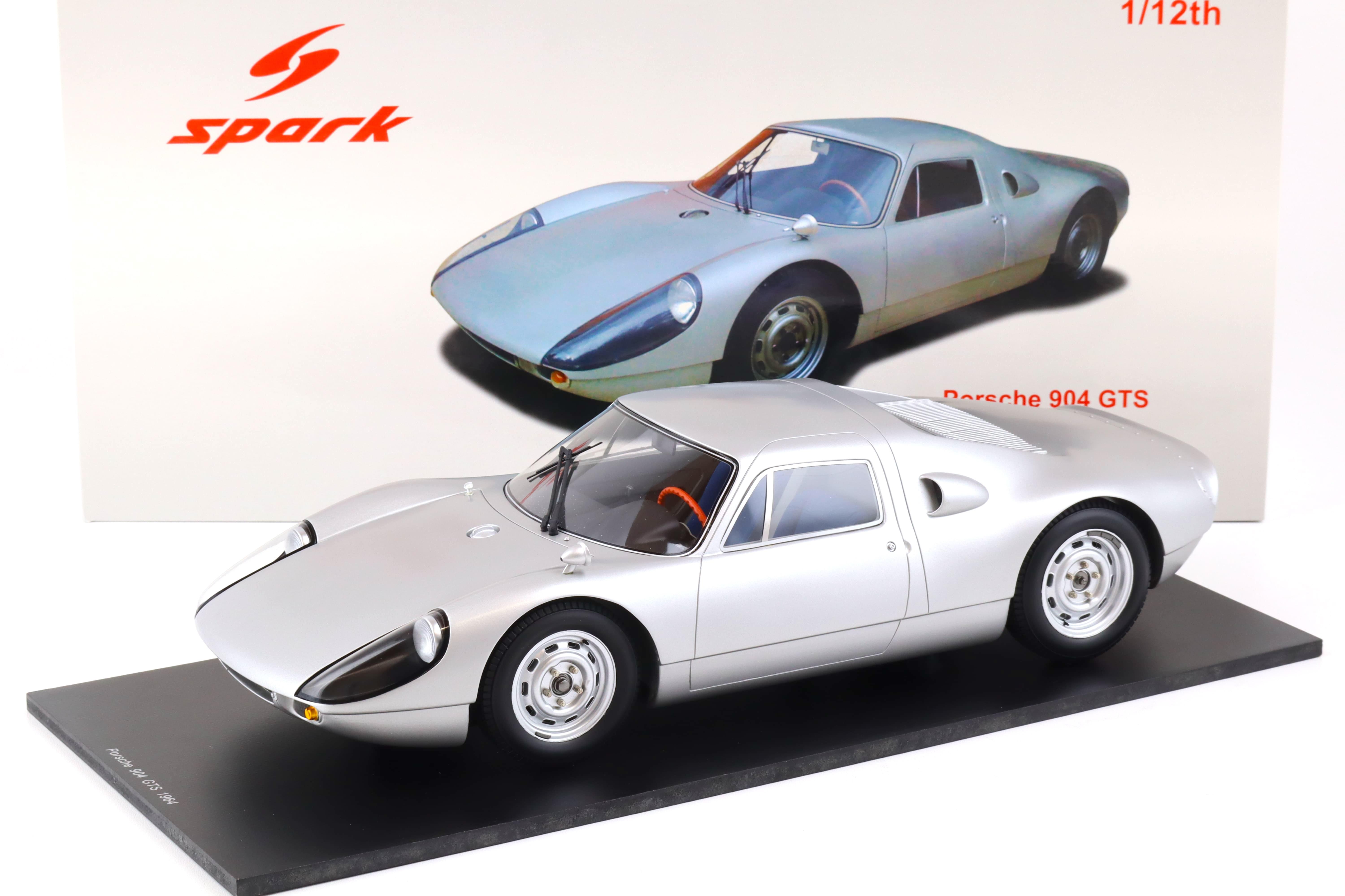 1:12 Spark Porsche 904 GTS 1964 silver 12S001