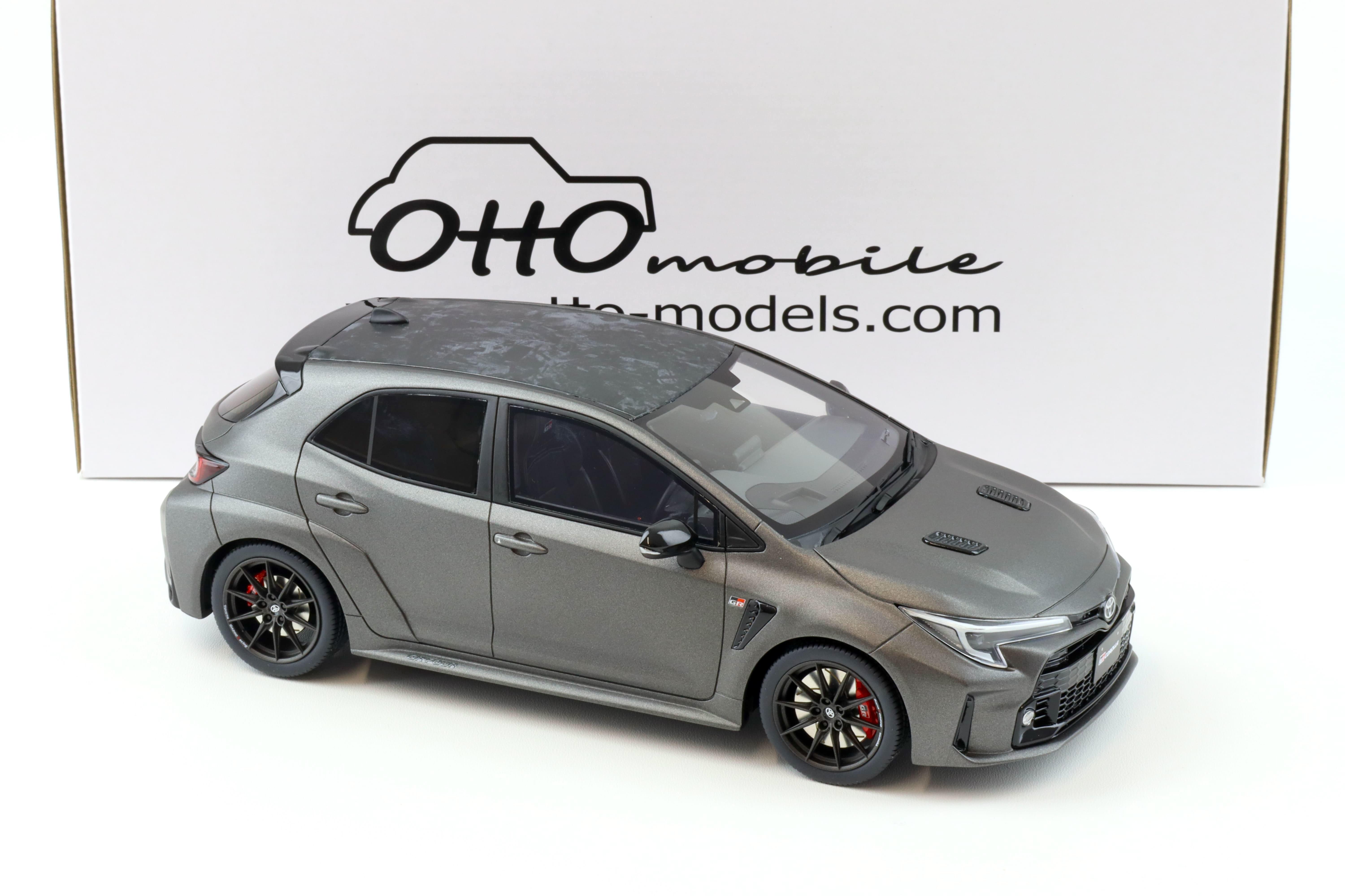 1:18 OTTO mobile OT451 Toyota Corolla GR Morizo Edition grey 2022