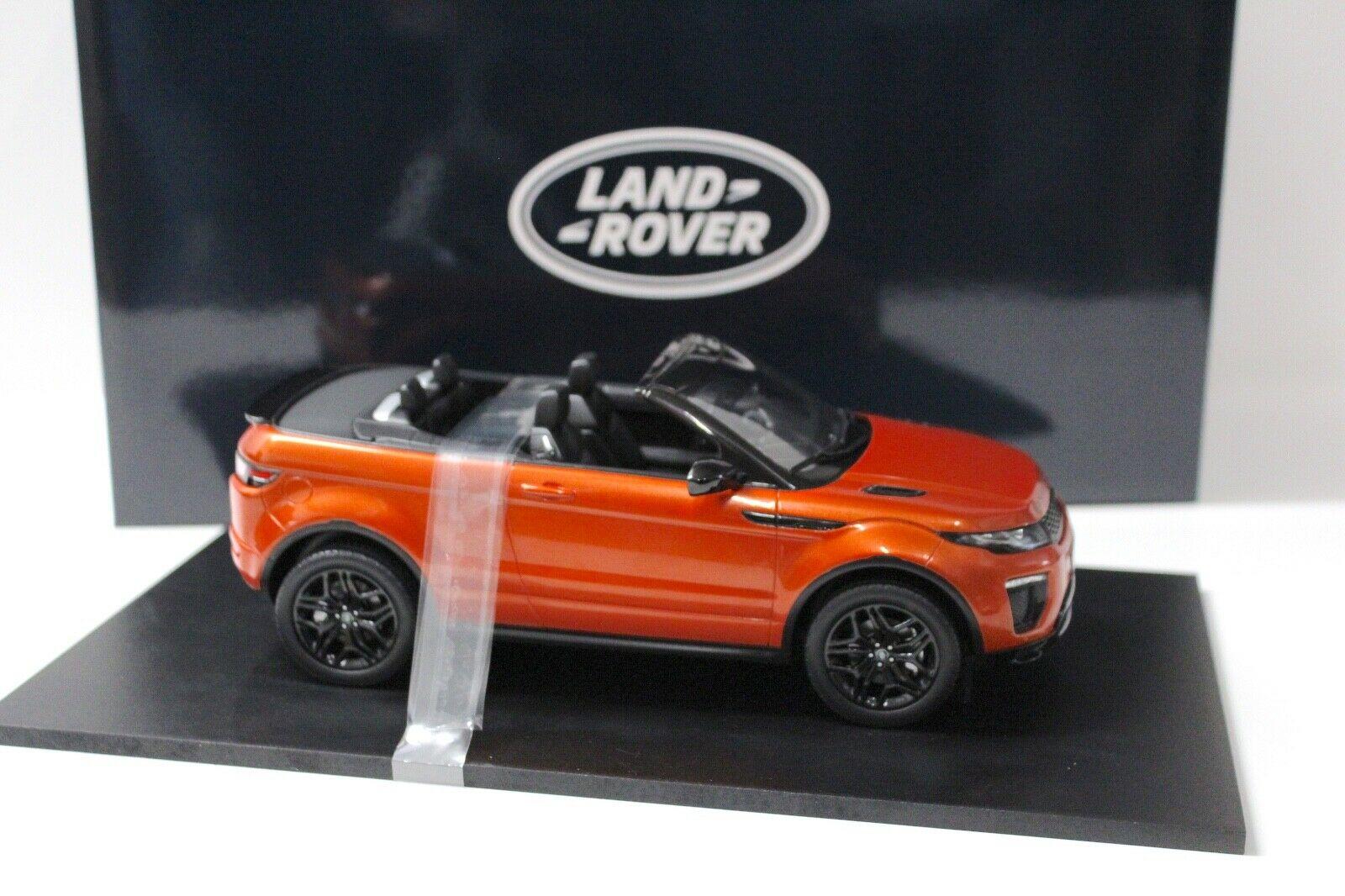 1:18 TSM Range Rover Evoque Convertible orange DEALER VERSION