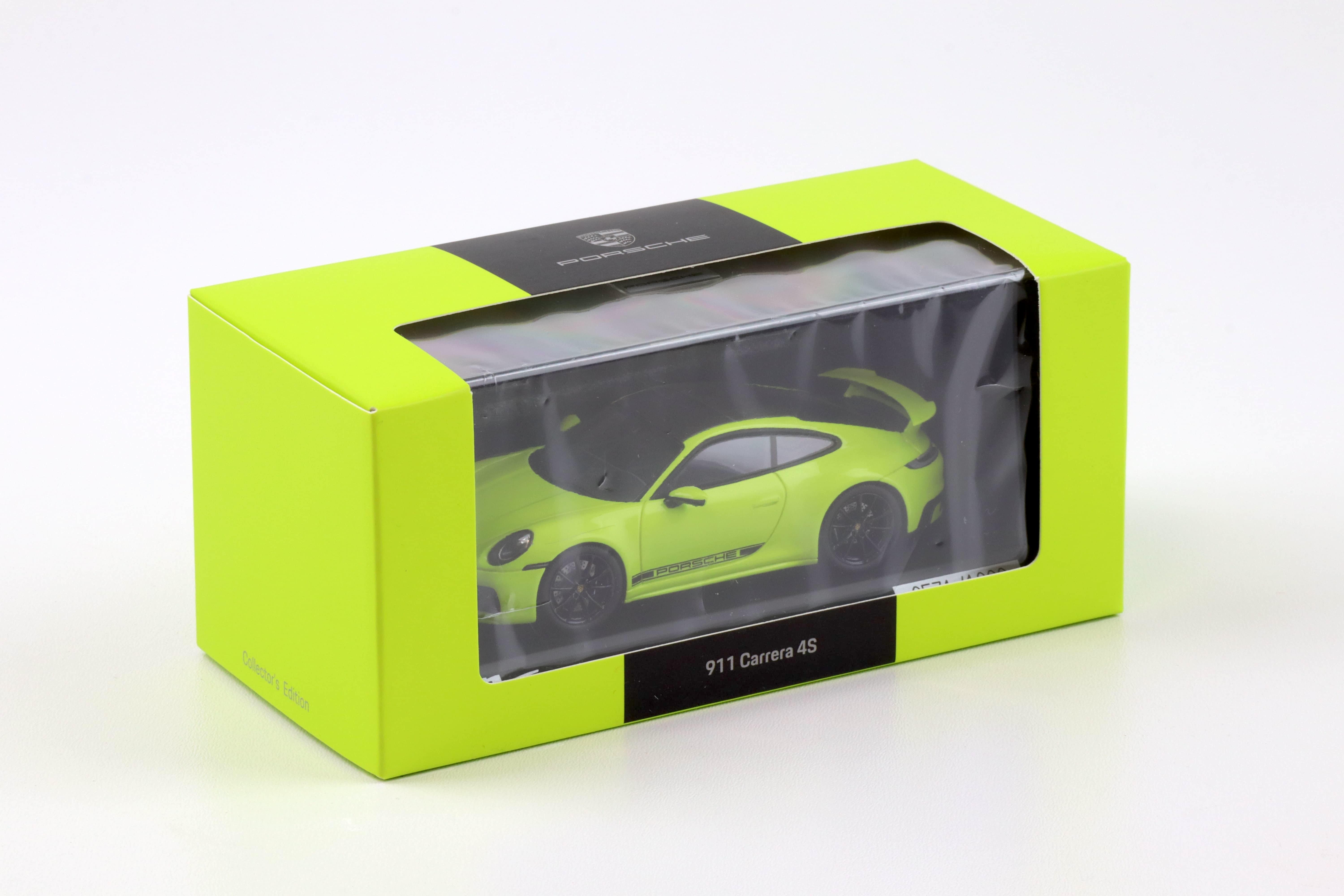 1:43 Spark Porsche 911 992 Carrera 4S Coupe Aero Kit Acid green WAP DEALER