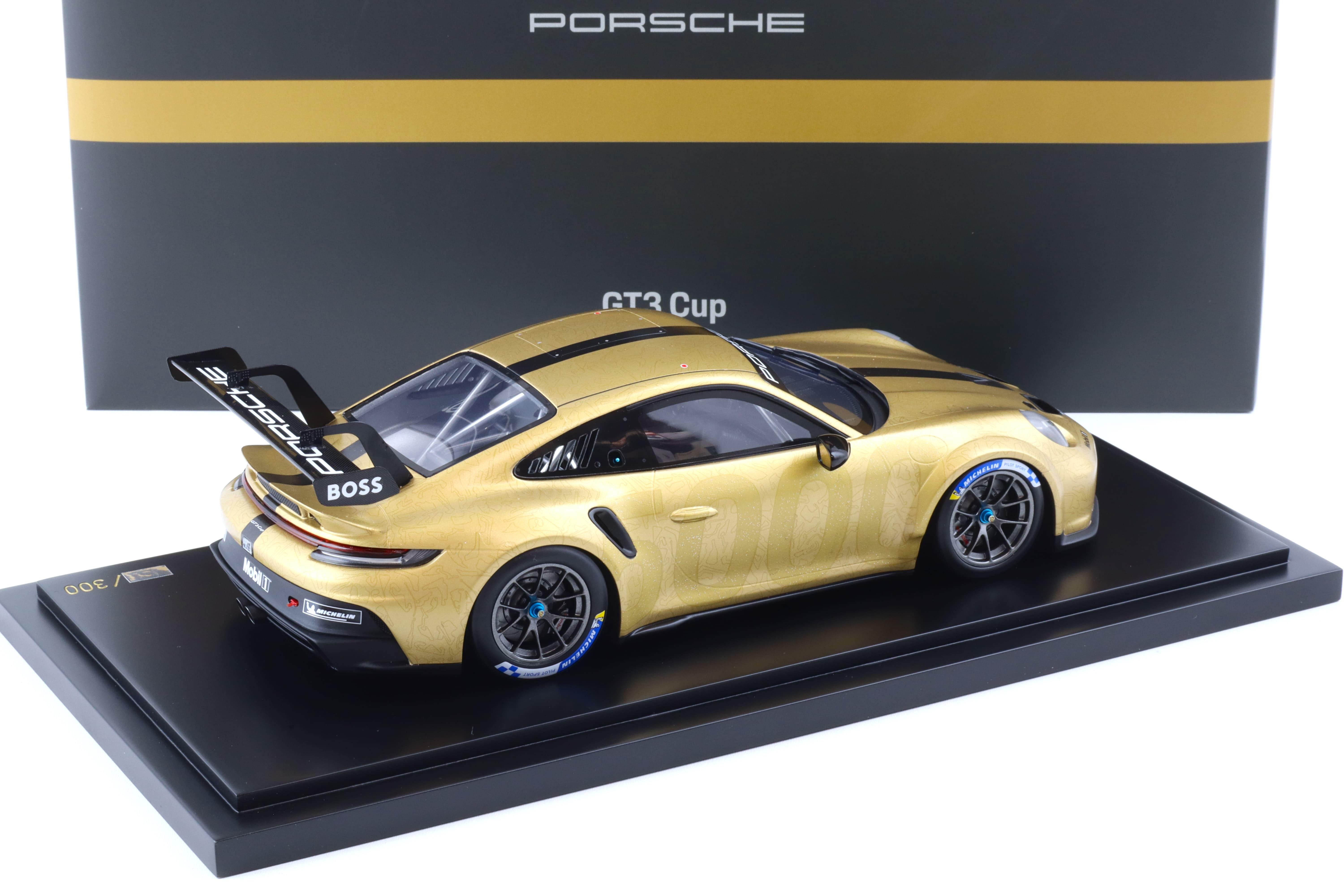 1:18 Spark Porsche 911 (992) GT3 CUP 5000 gold Supercup 2023 WAP DEALER