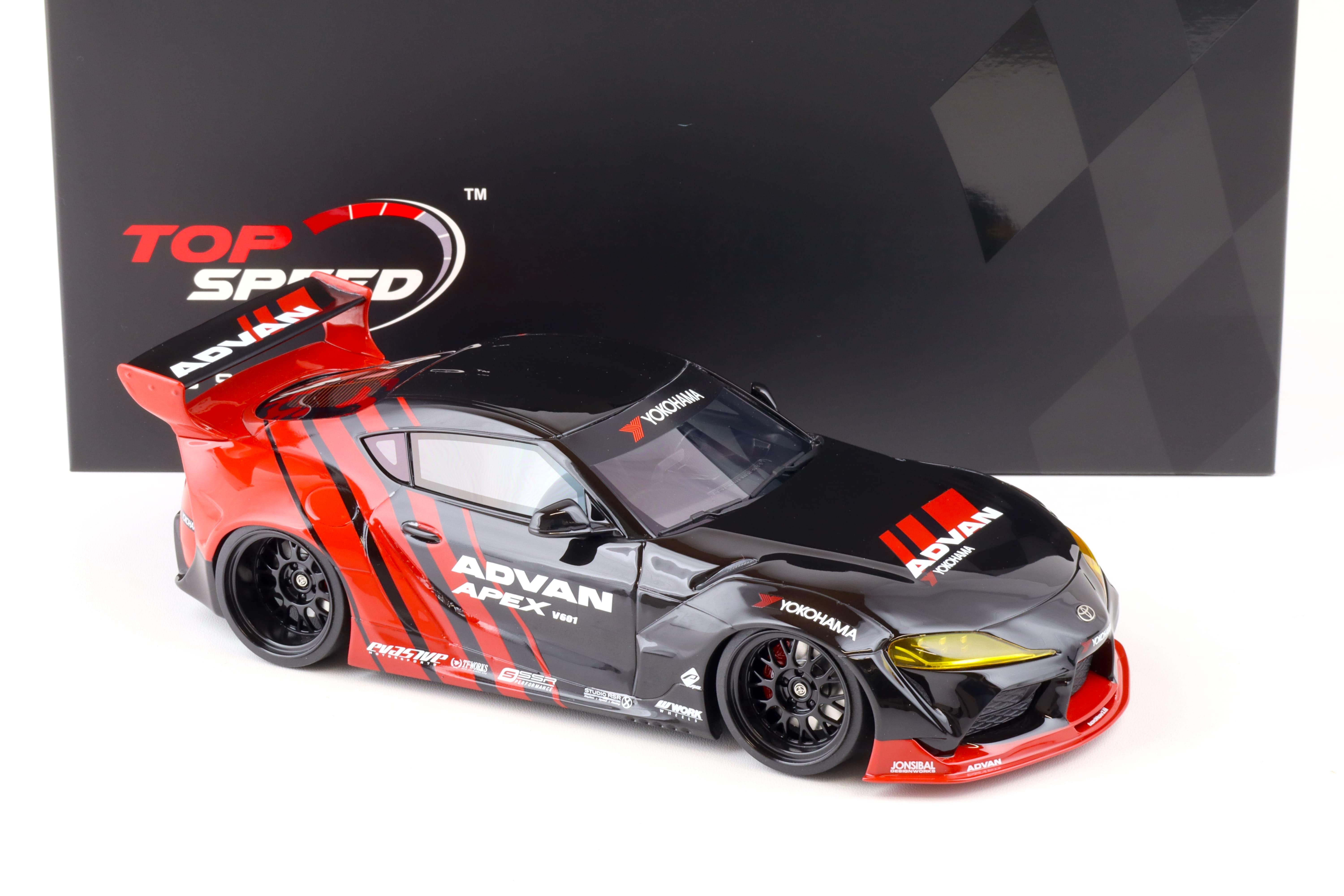 1:18 Top Speed Pandem Toyota GR Supra V1.0 Coupe ADVAN SEMA 2019 TS0358