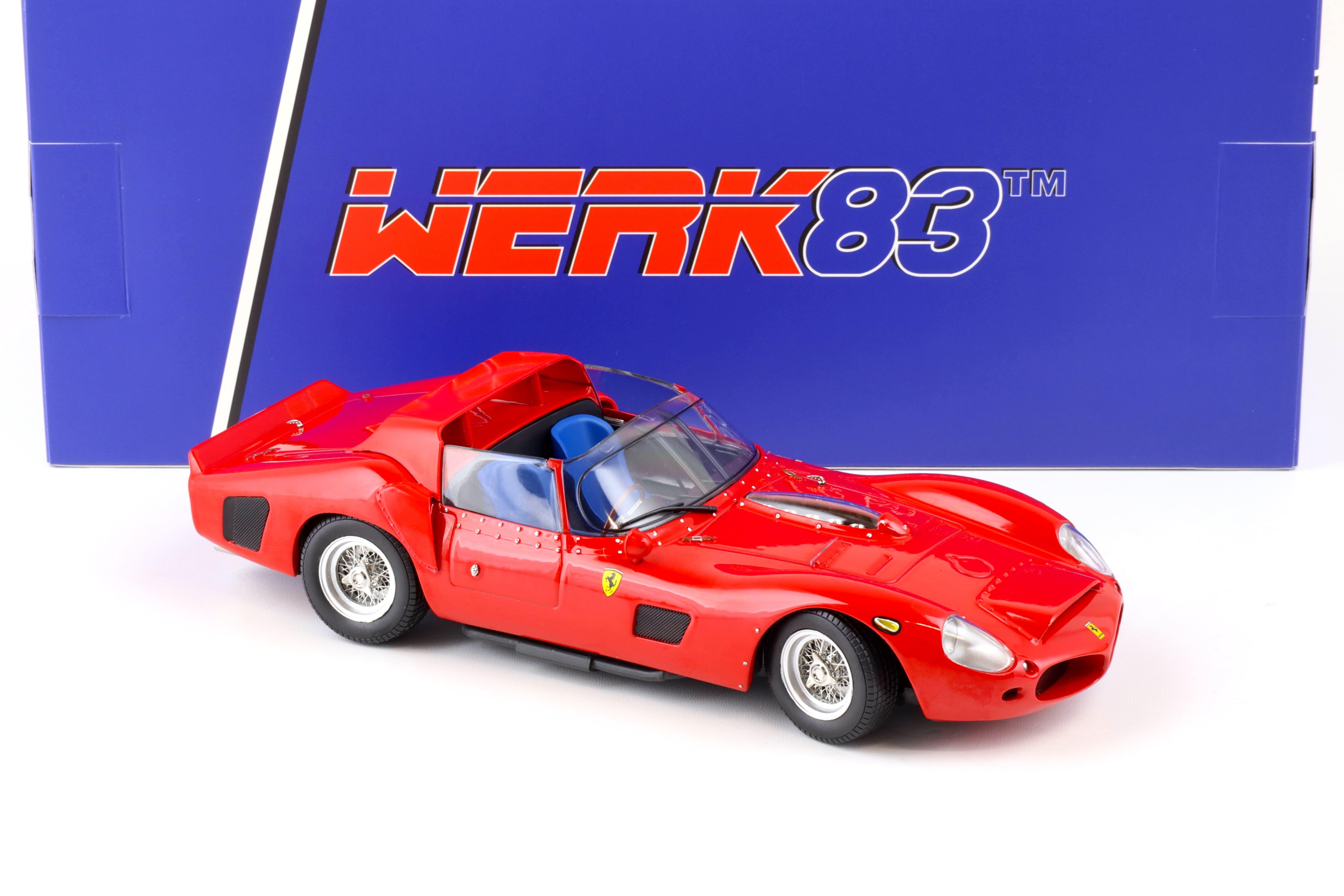 1:18 WERK83 Ferrari 330 TRi Plain Body Version 1962 red