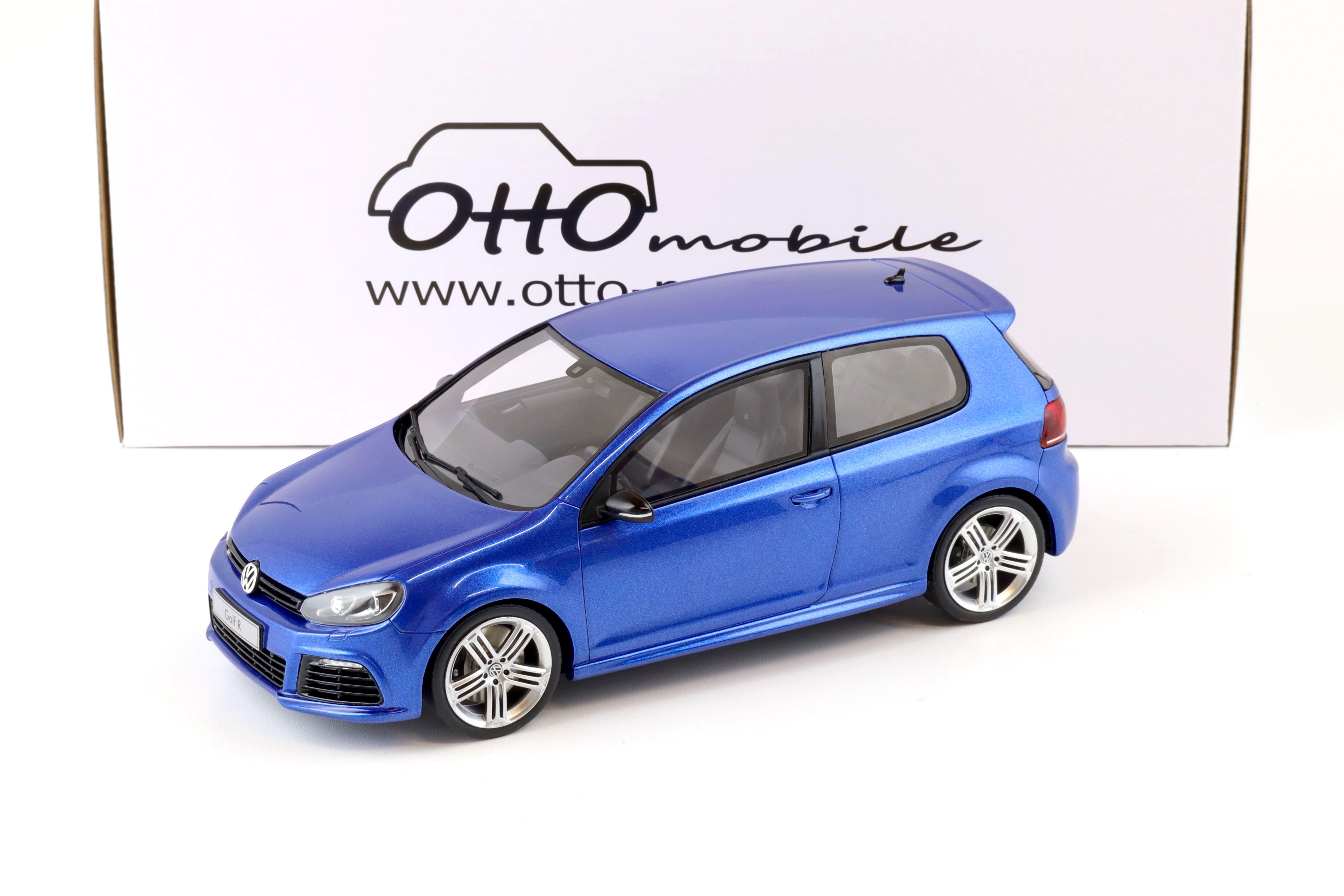 1:18 OTTO mobile OT412 VW Golf VI 6 R blue metallic 2010
