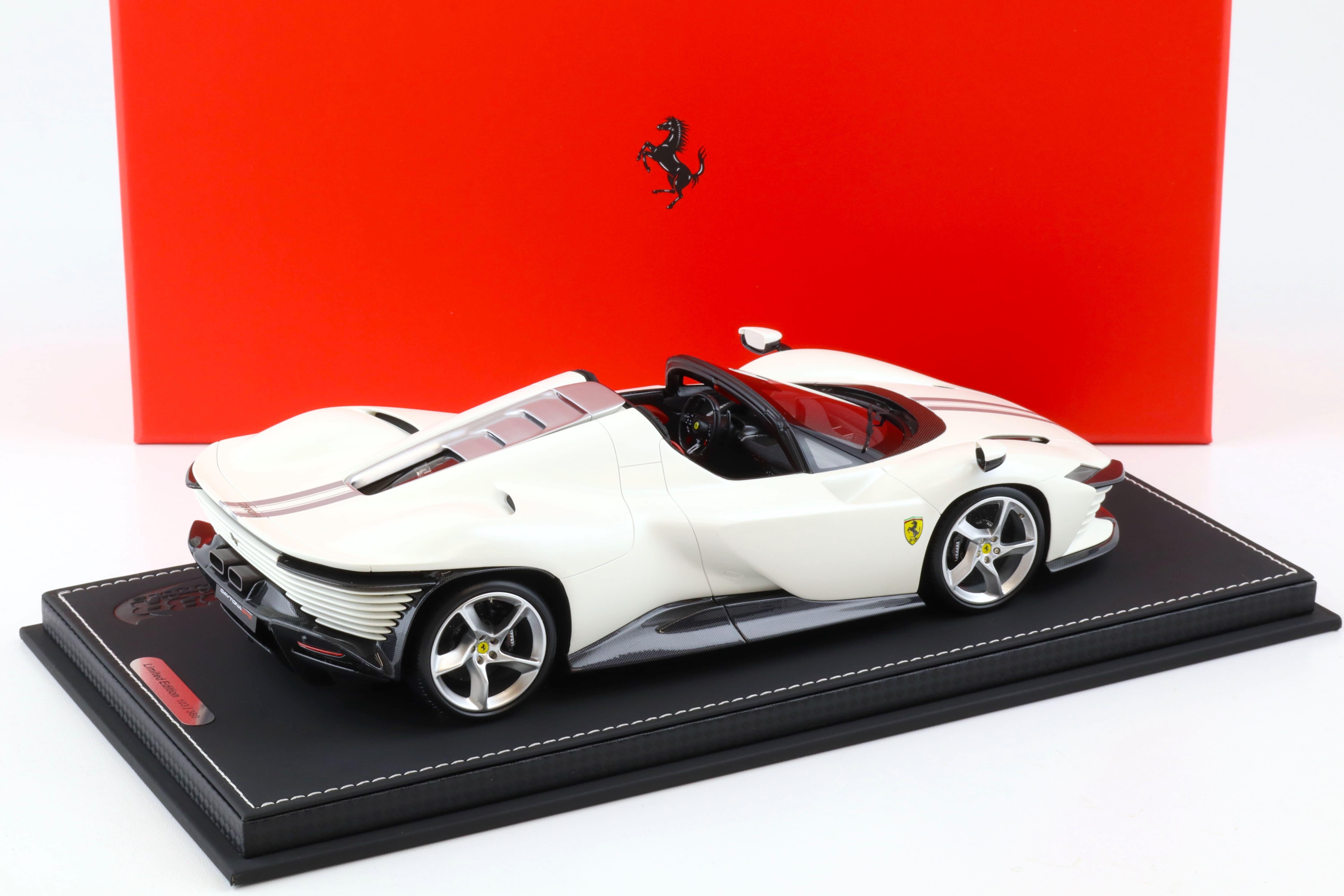 1:18 BBR Ferrari SP3 Daytona Serie Icona Bianco Italia matt white - Limited 360 pcs.