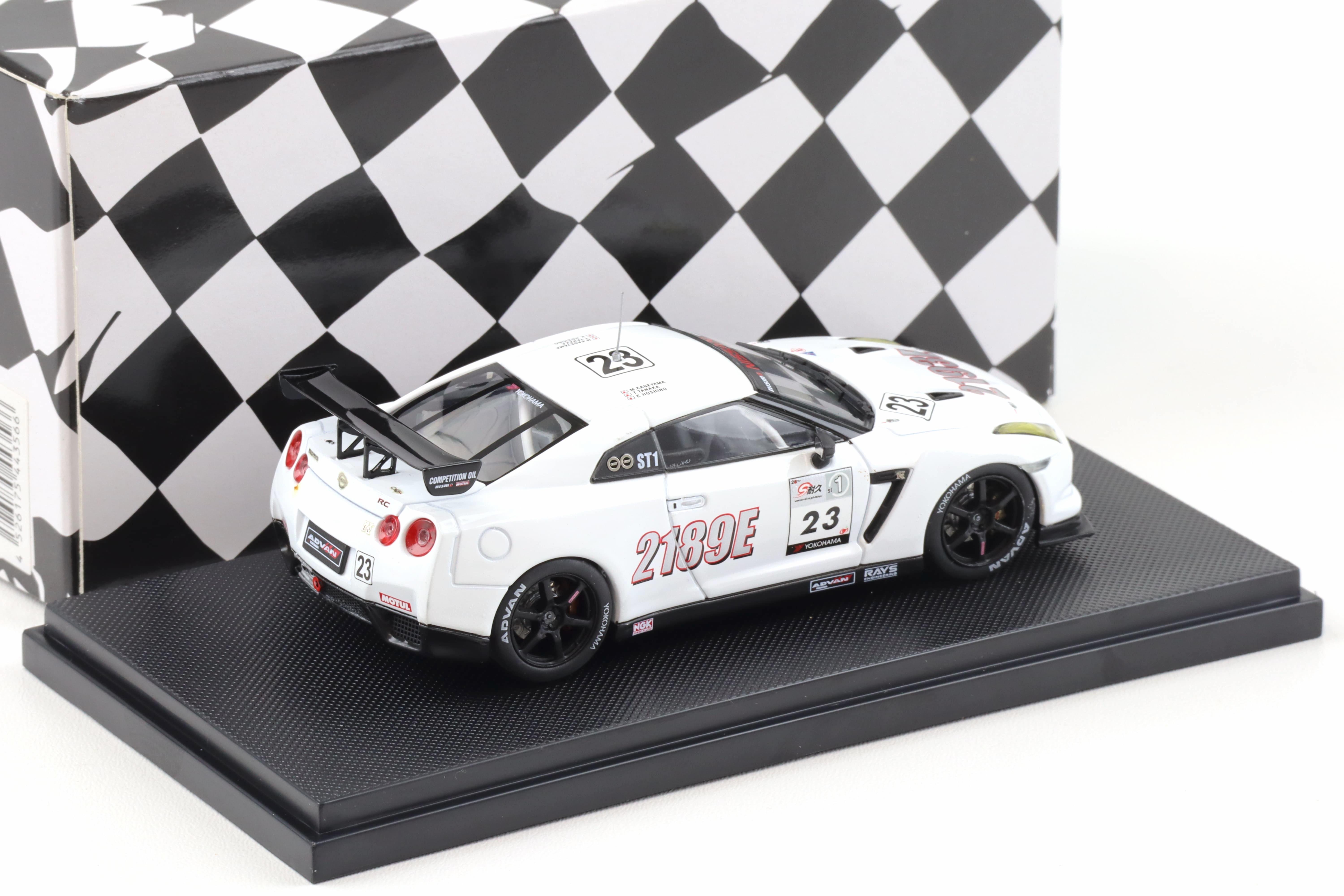 1:43 Ebbro Nissan Nismo GT-R R35 Super Taikyu 2010 Fuji #23 Kageyama/ Tamaka