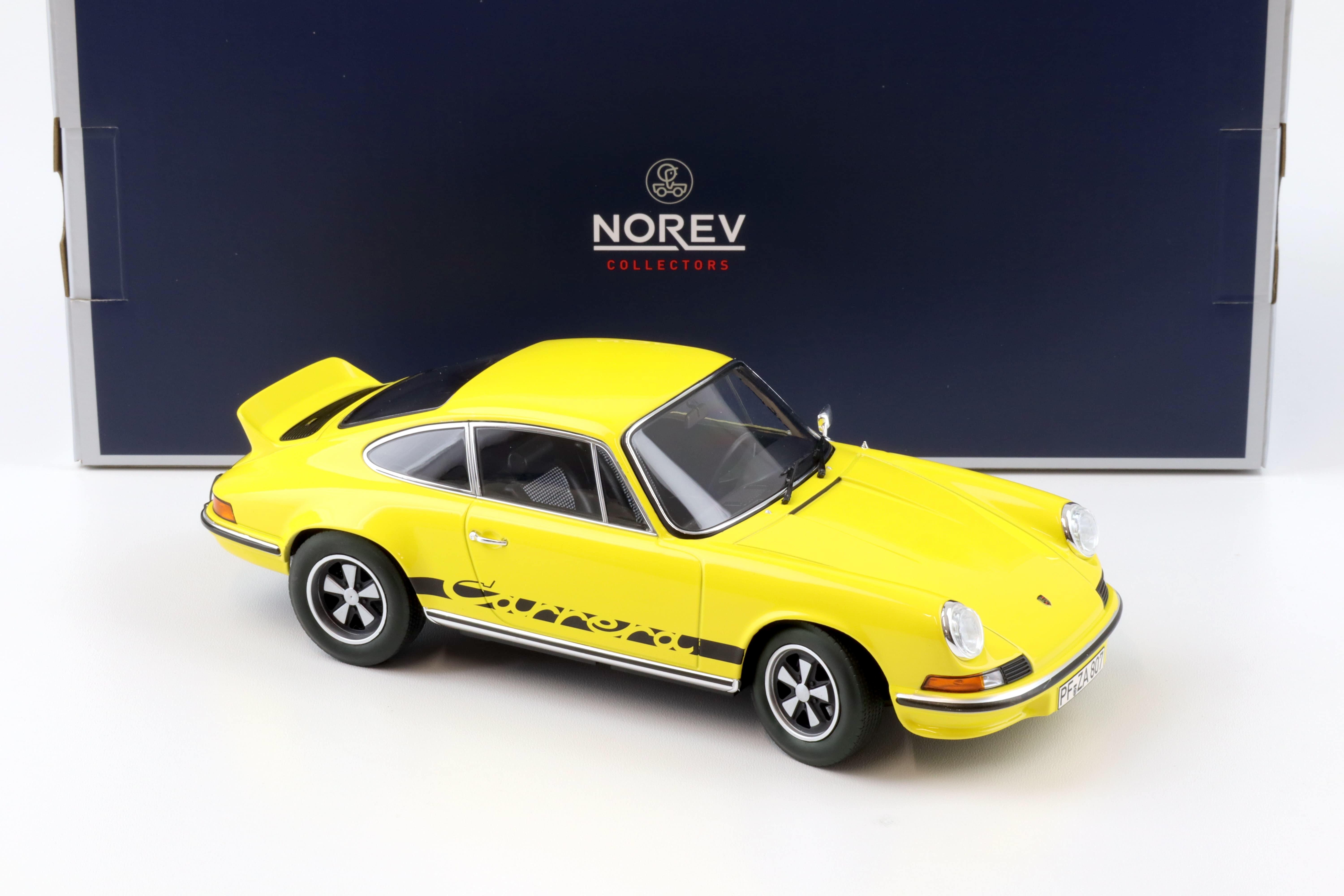 1:18 Norev Porsche 911 Carrera RS Touring 1973 yellow/ black 187638