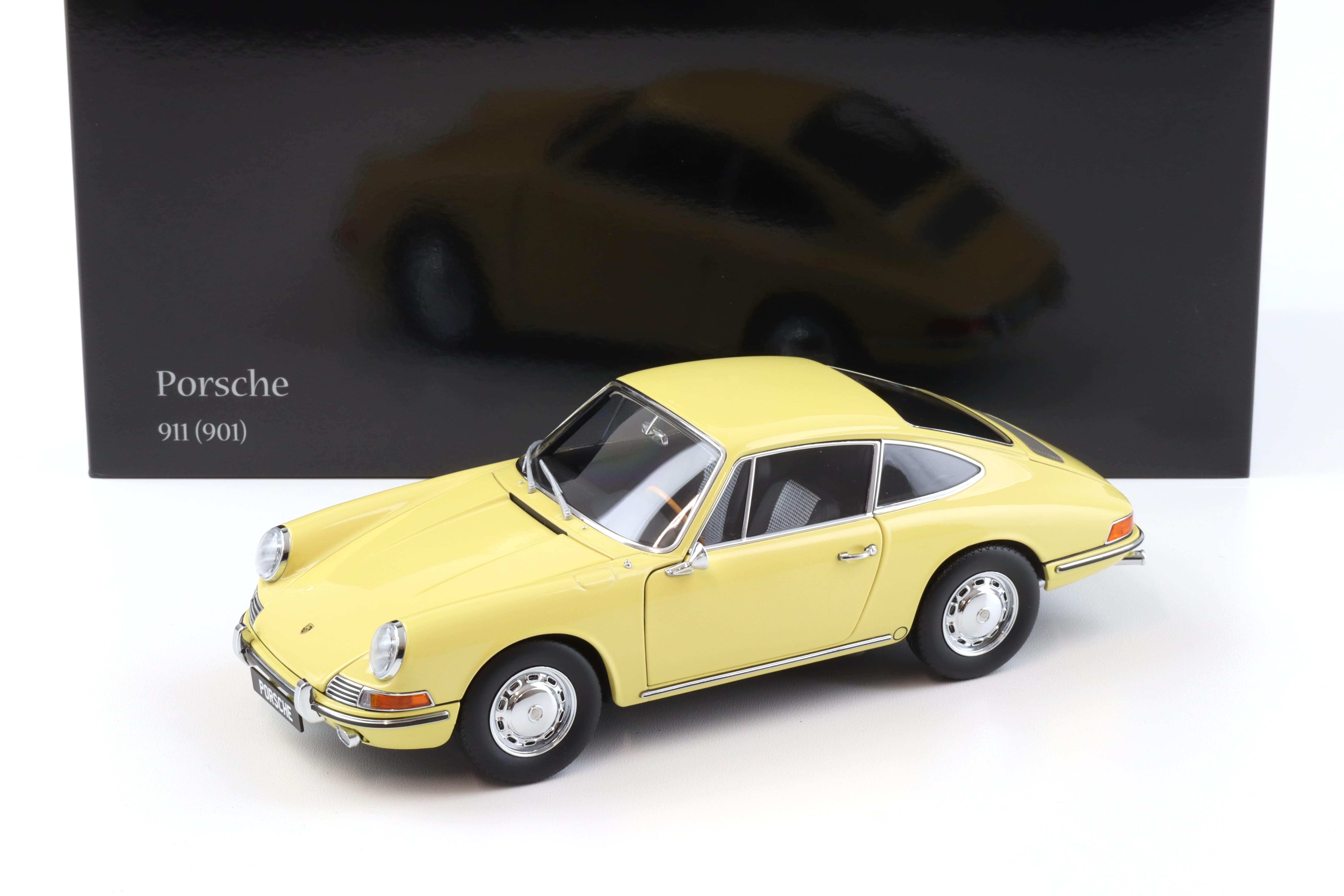 1:18 Kyosho Porsche 911 (901) Coupe 1964 Champagne yellow 08969Y