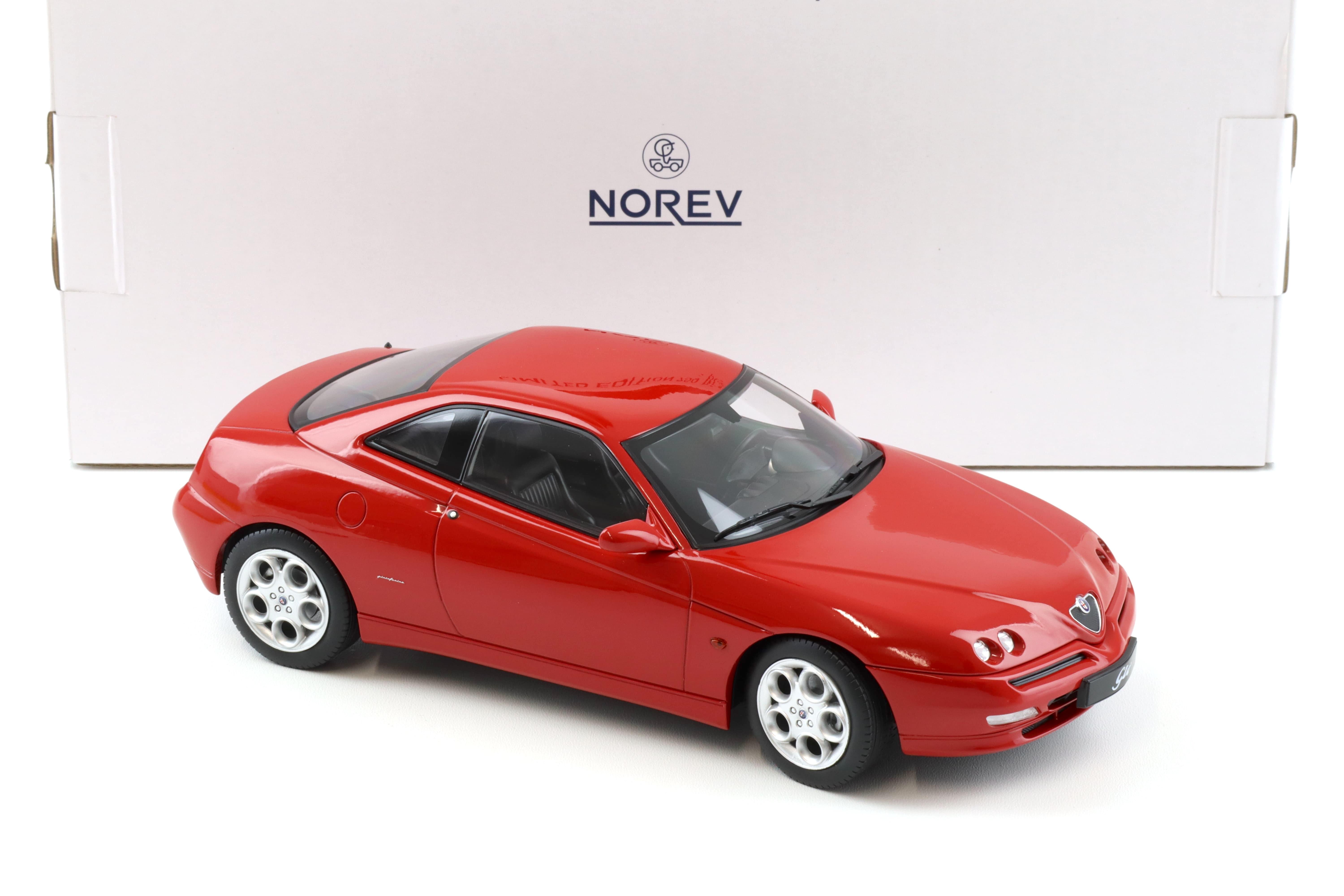 1:18 Norev Alfa Romeo GTV Coupe 2.0 T.SPARK 1999 red/ black interior - Limited 1250 pcs.