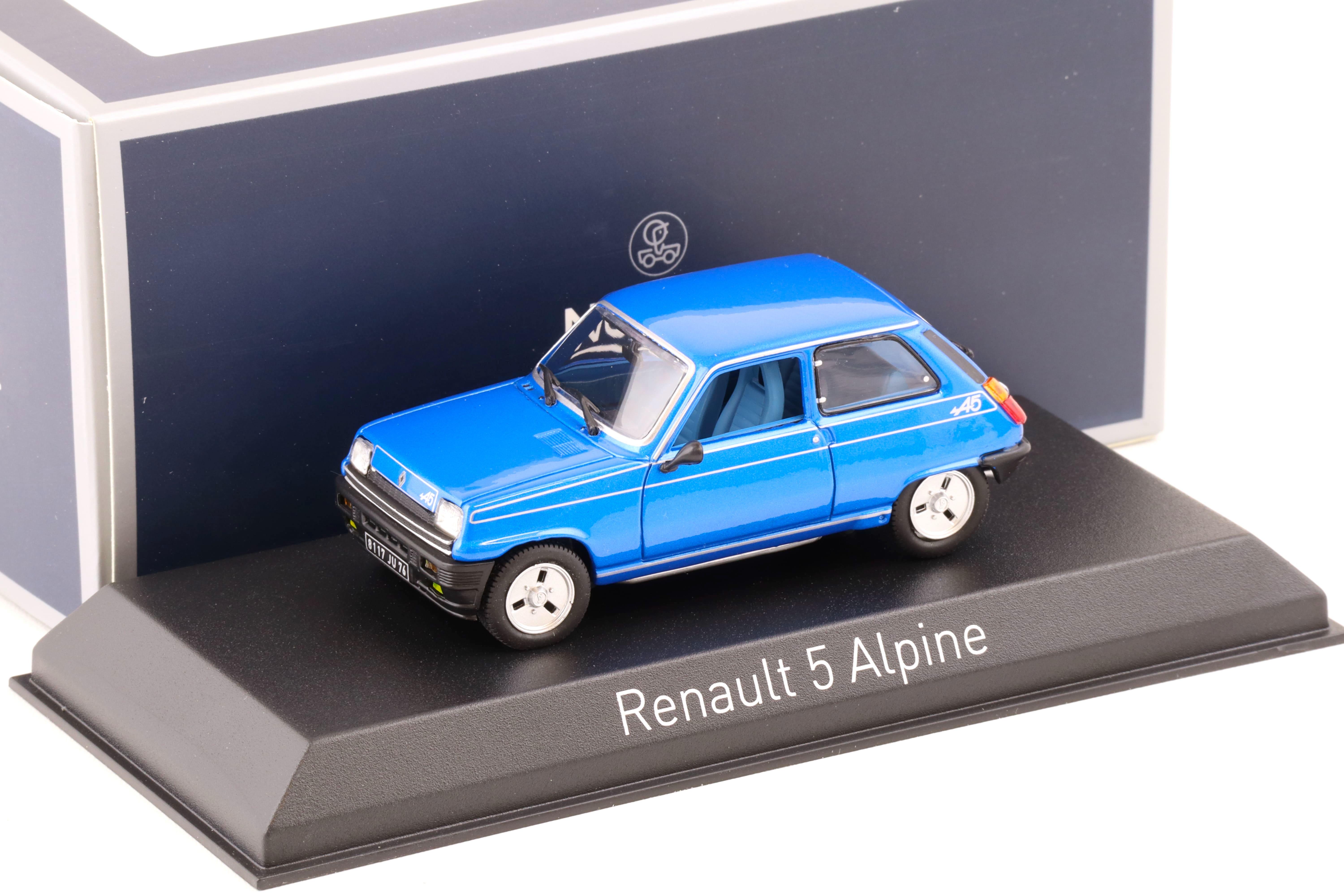 1:43 Norev Renault 5 Alpine 1977 blue metallic 510512