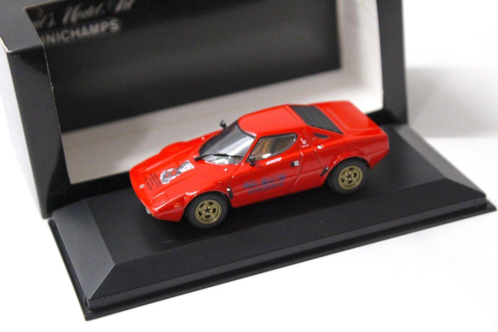 1:43 Minichamps Lancia Stratos HF "Spielwarenmesse TOY FAIR 2000" red