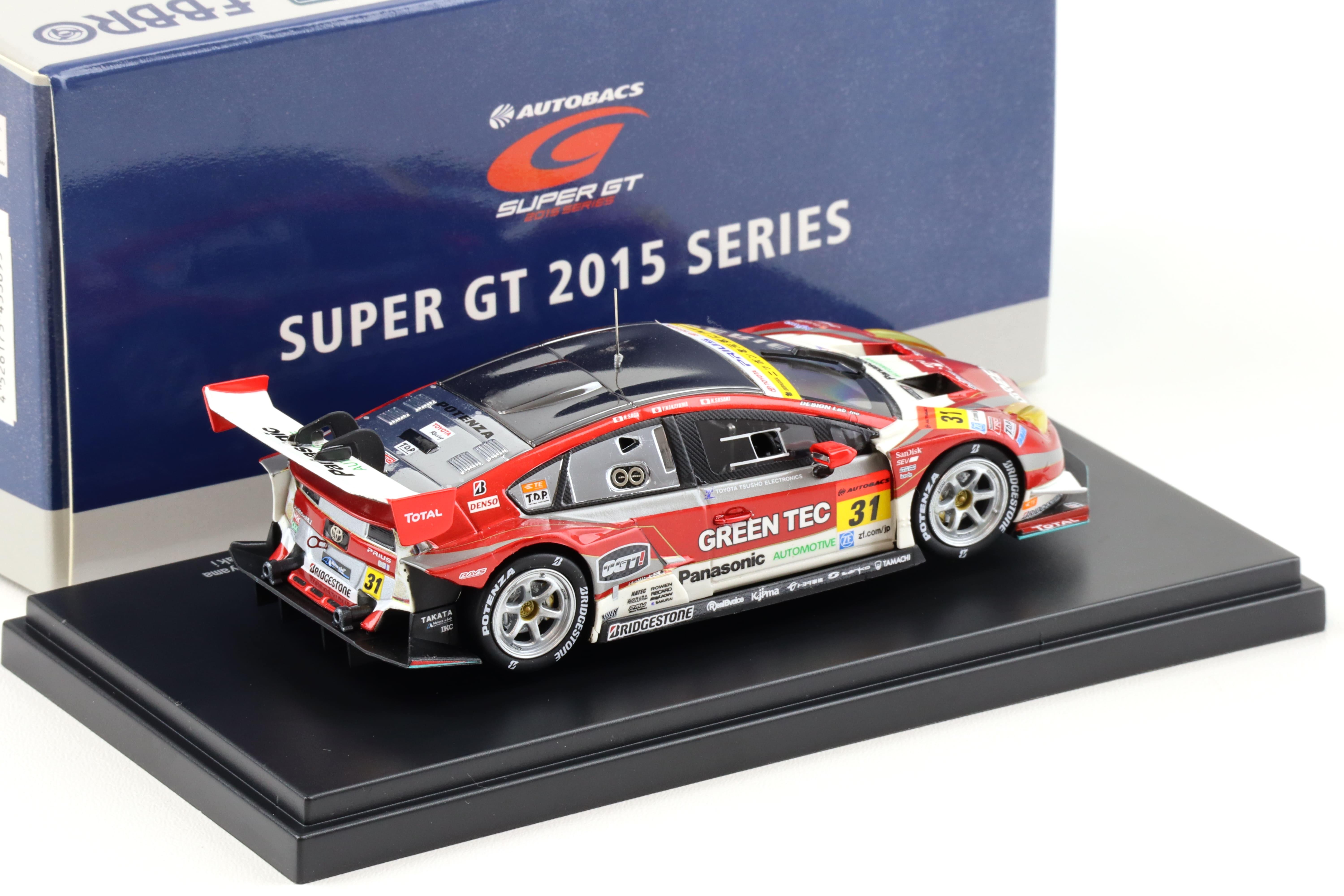 1:43 Ebbro Toyota Prius apr GT Super GT300 Rd.8 Motegi Winner #31 Saga/ Nakayama