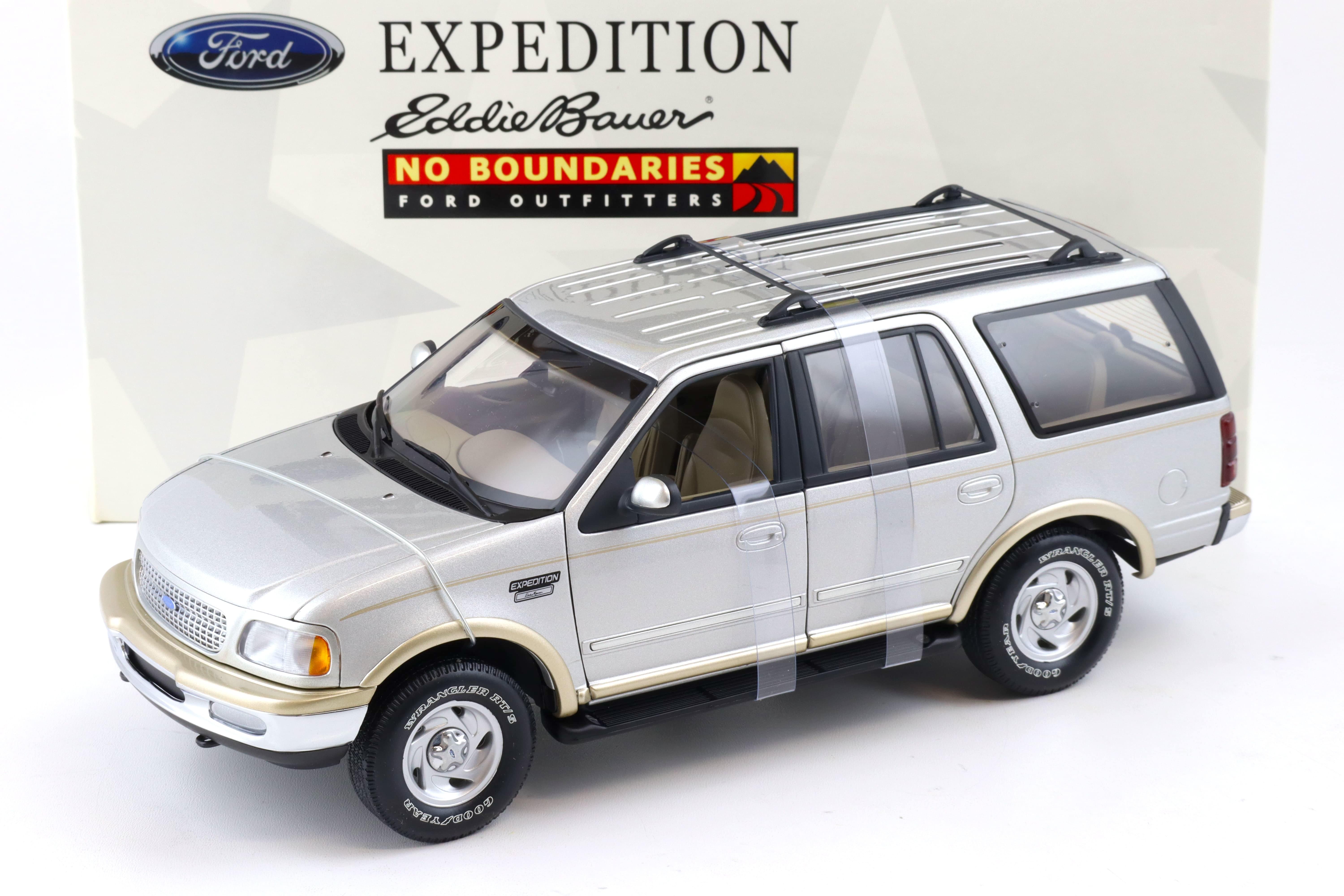 1:18 UT Models Ford Expedition Eddie Bauer No Boundaries silver 22714