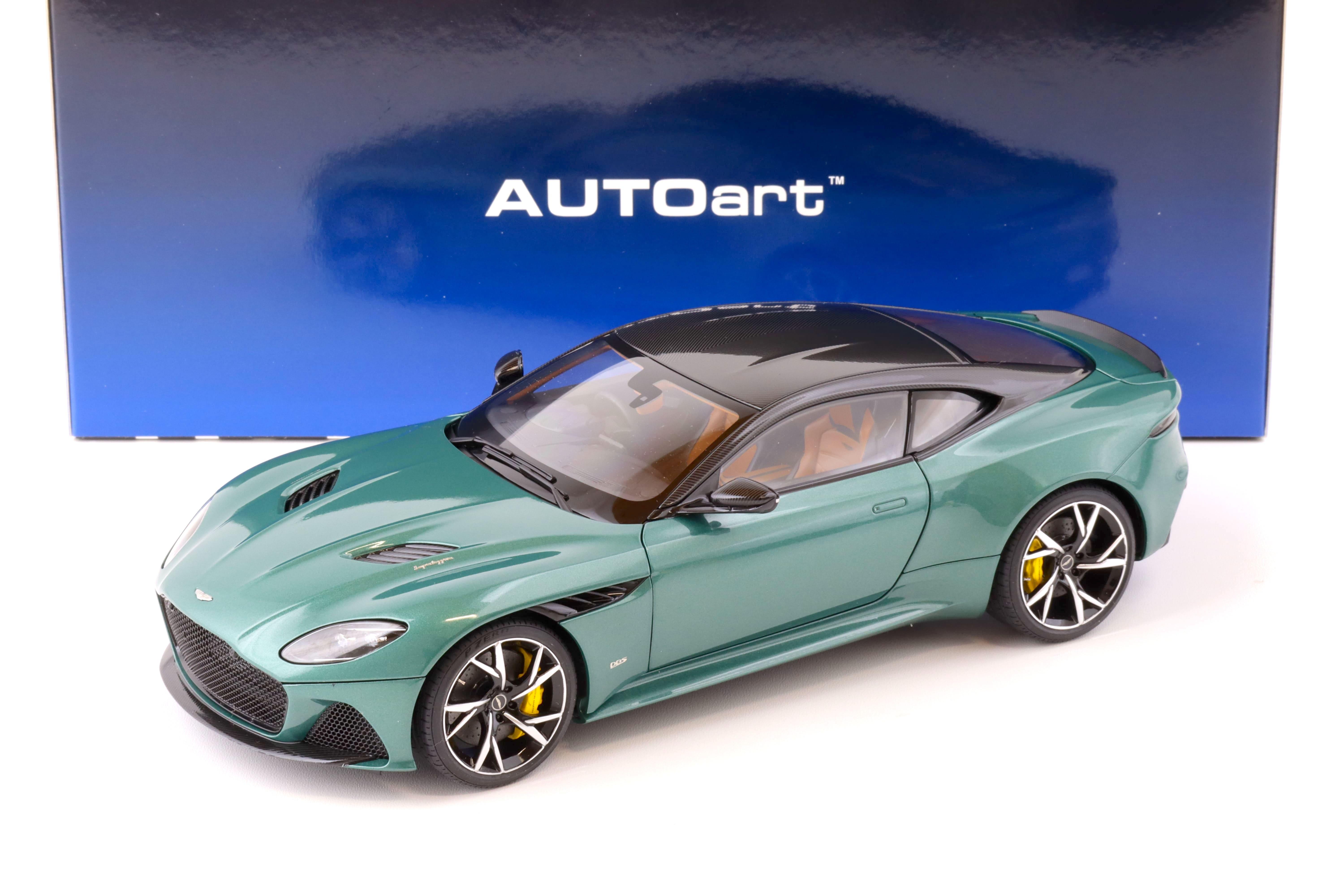 1:18 AUTOart Aston Martin DBS Superleggera Racing green metallic 70297