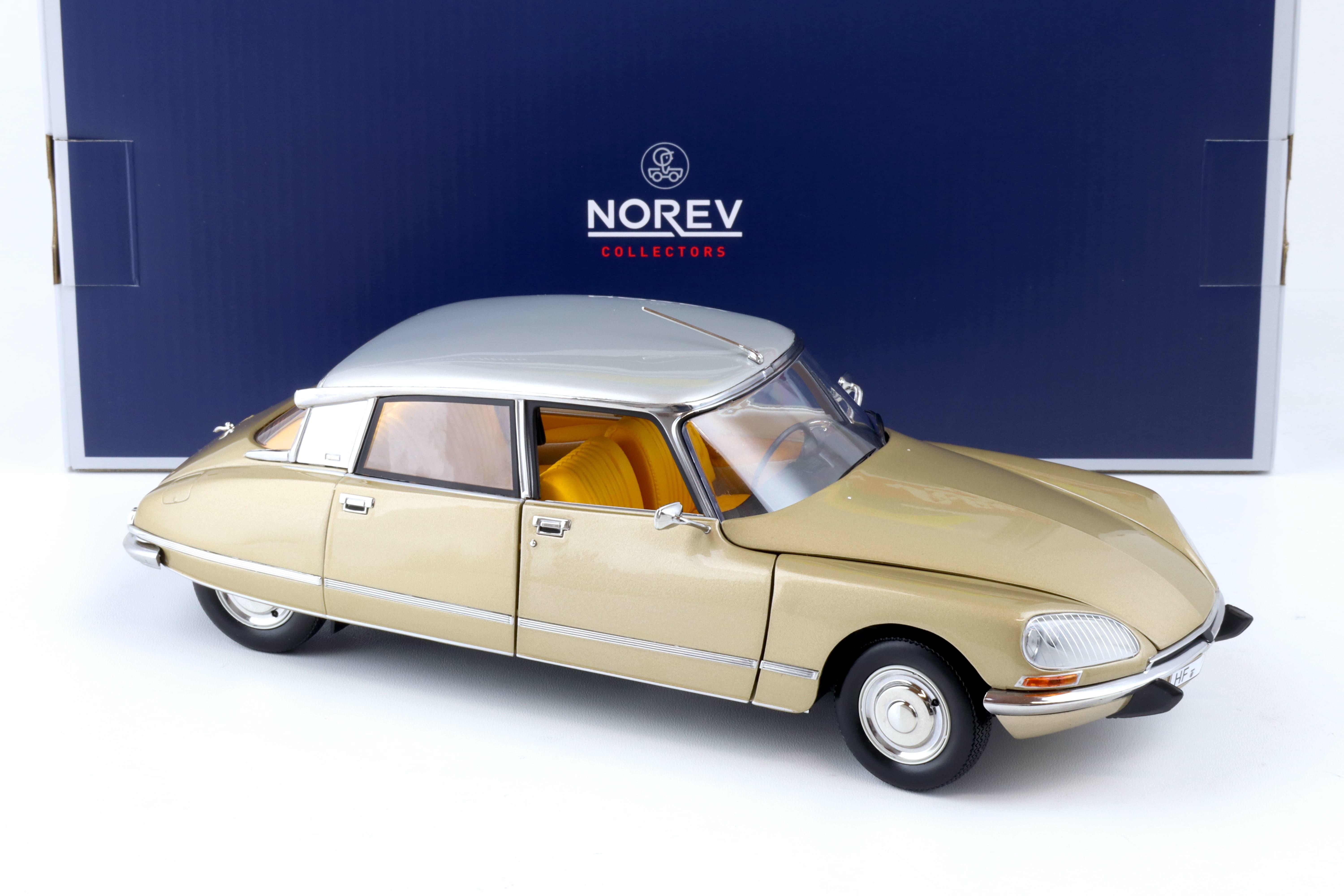 1:18 Norev Citroen DS 23 Pallas Sable gold metallic - Limited 1000 pcs.