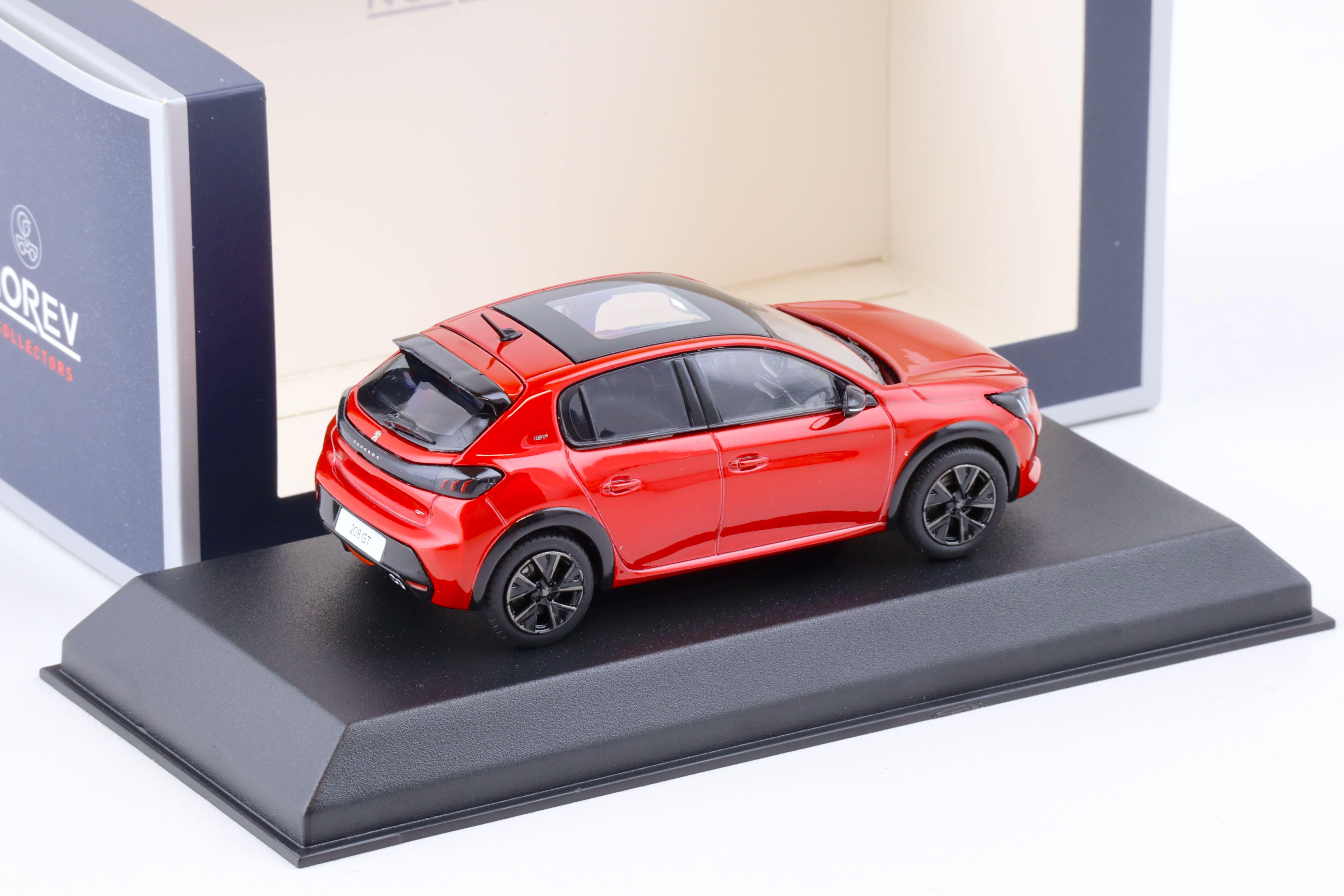 1:43 Norev Peugeot 208 GT Pack 2022 Elixir red 472836