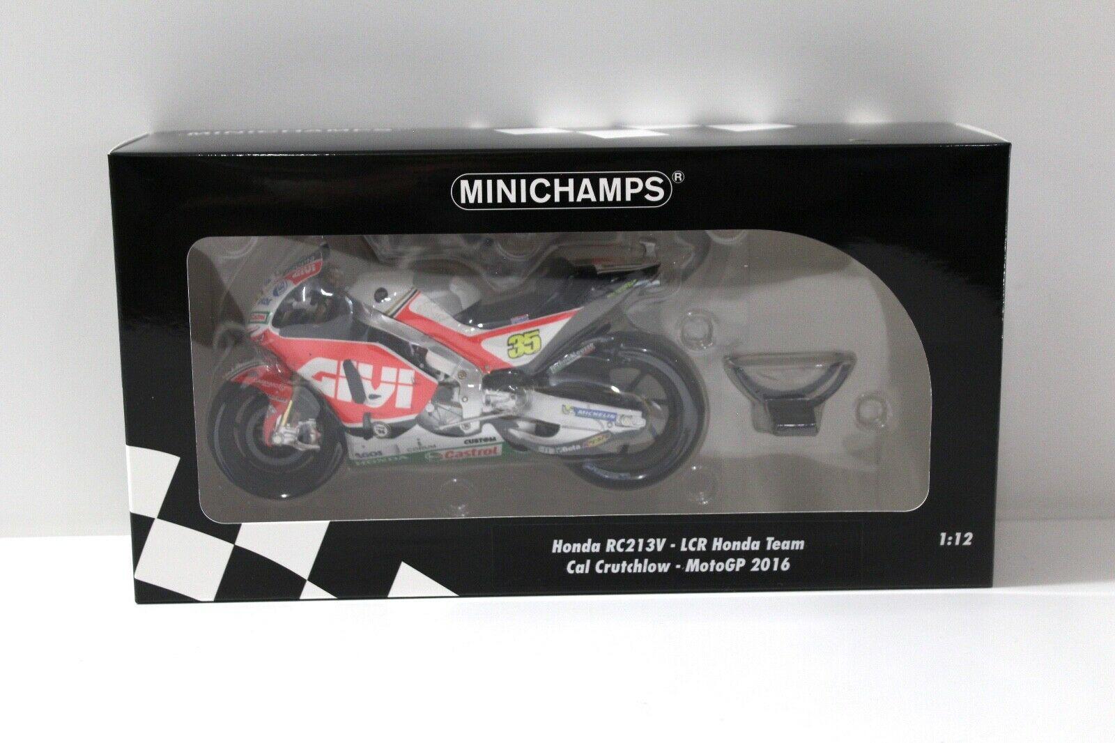 1:12 Minichamps Honda RC213V LCR Crutchlow MotoGP 2016